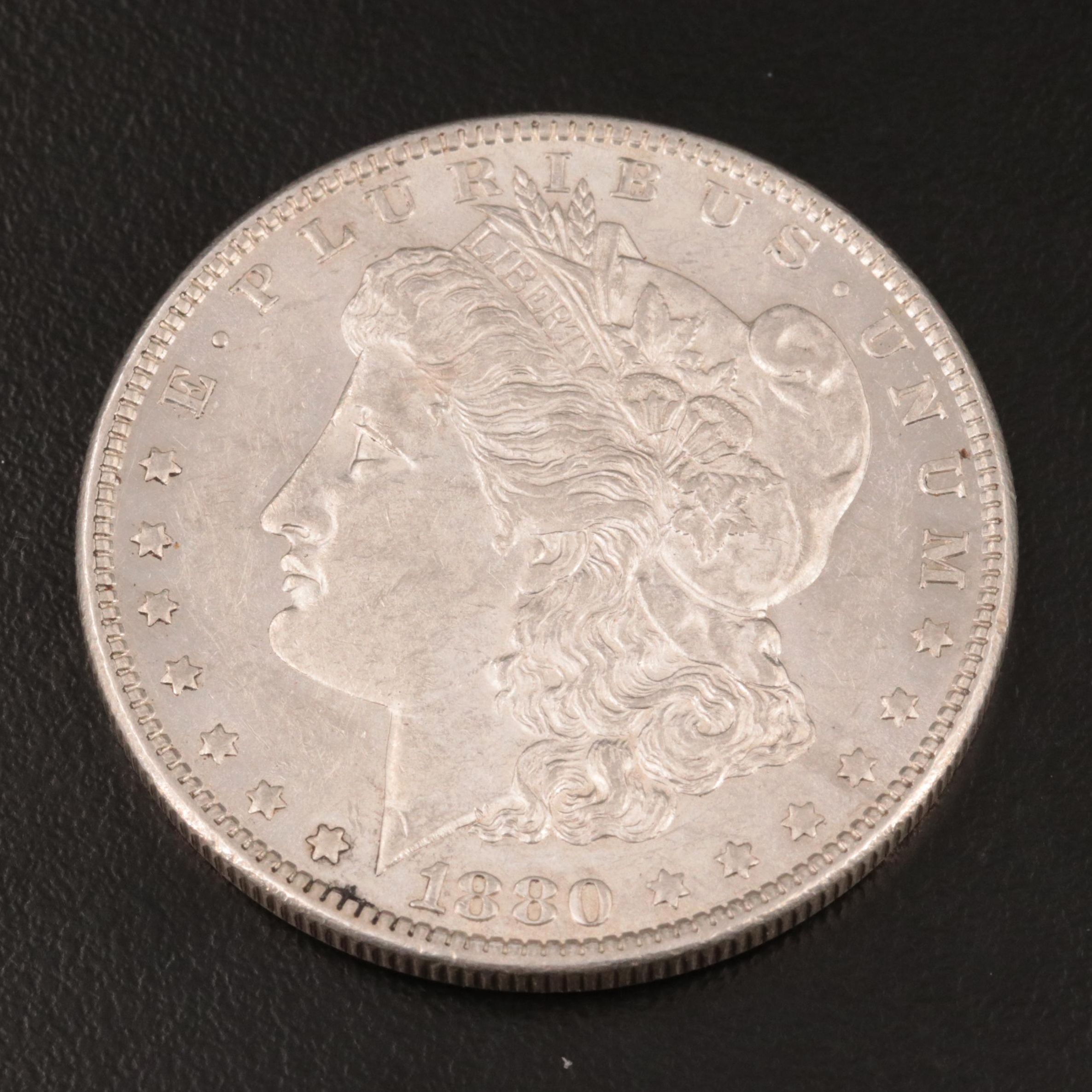 1880-O Morgan Silver Dollar