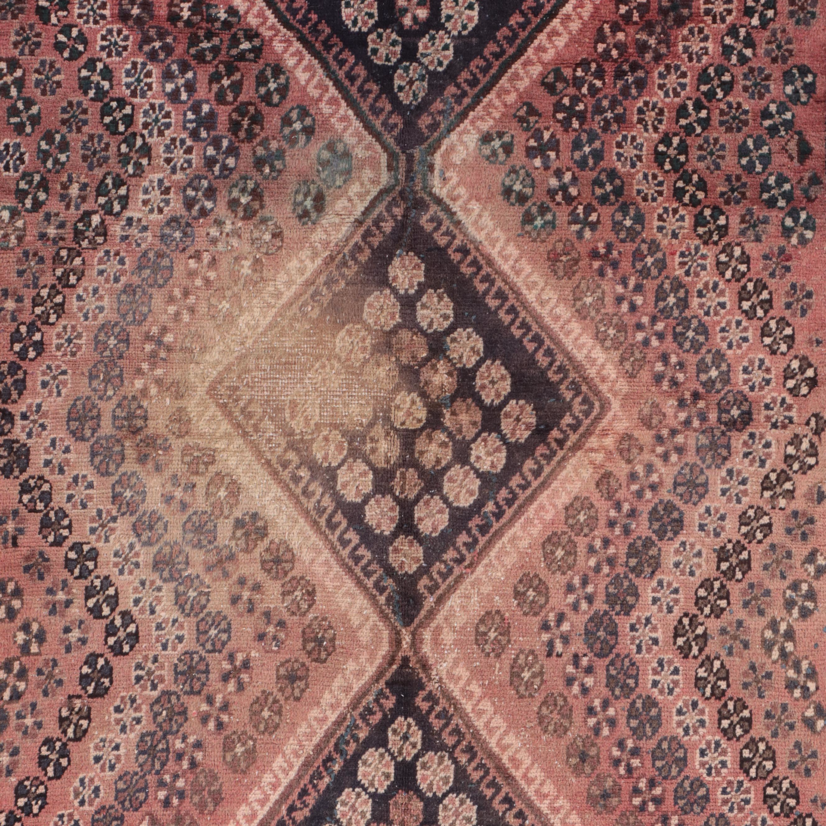 4'3 x 6'7 Hand-Knotted Persian Lurs Area Rug