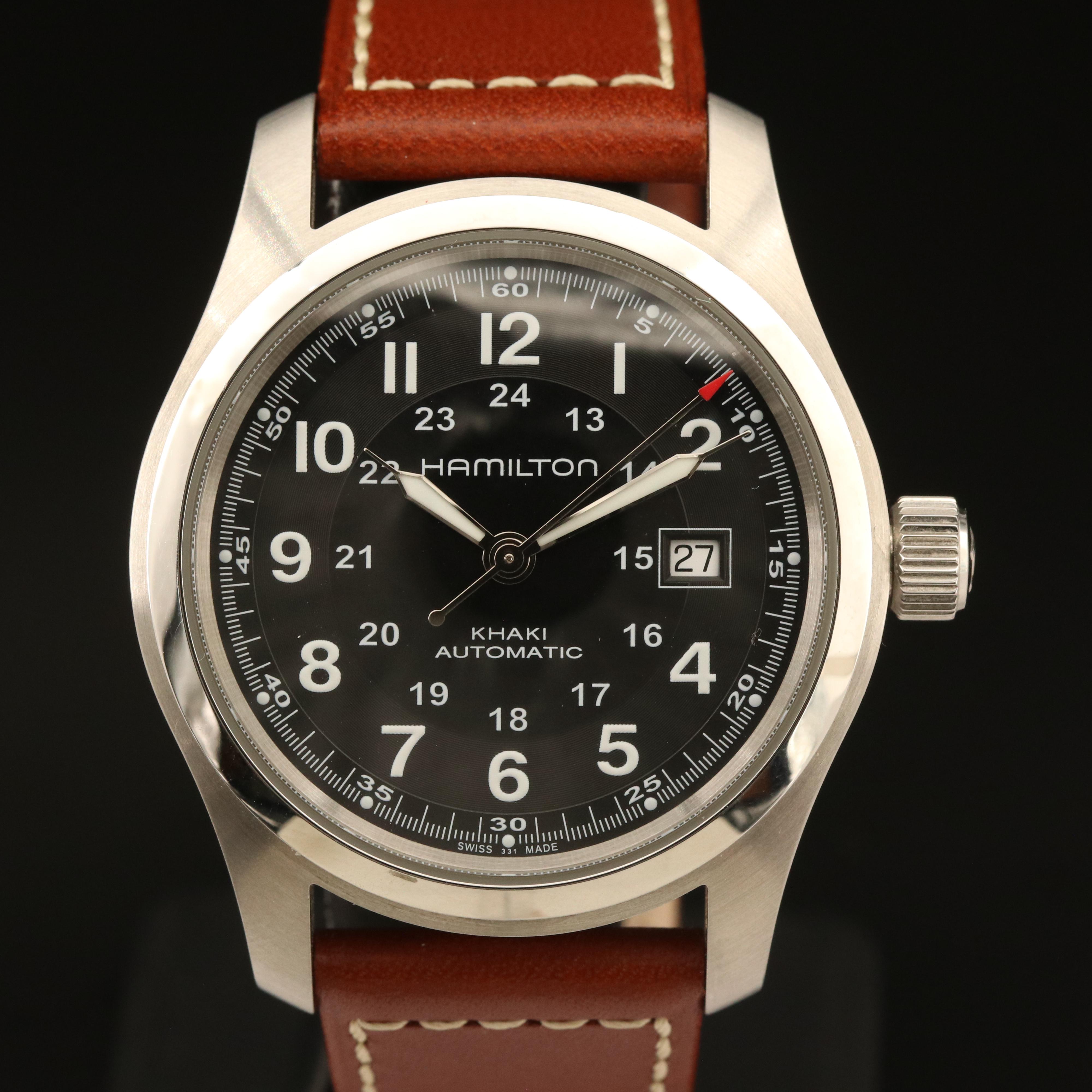 Hamilton Khaki Field Stainless Steel Watch