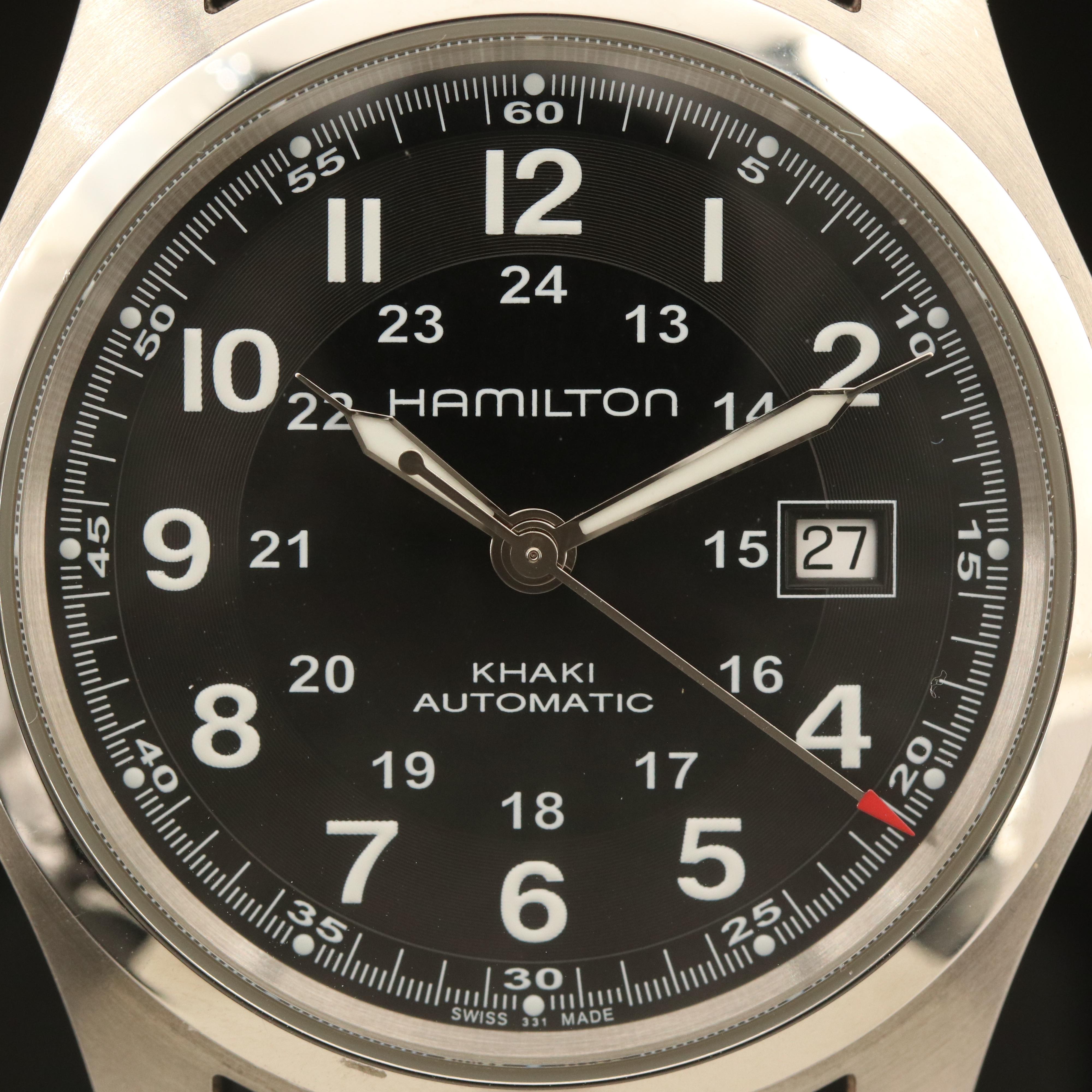 Hamilton Khaki Field Stainless Steel Watch