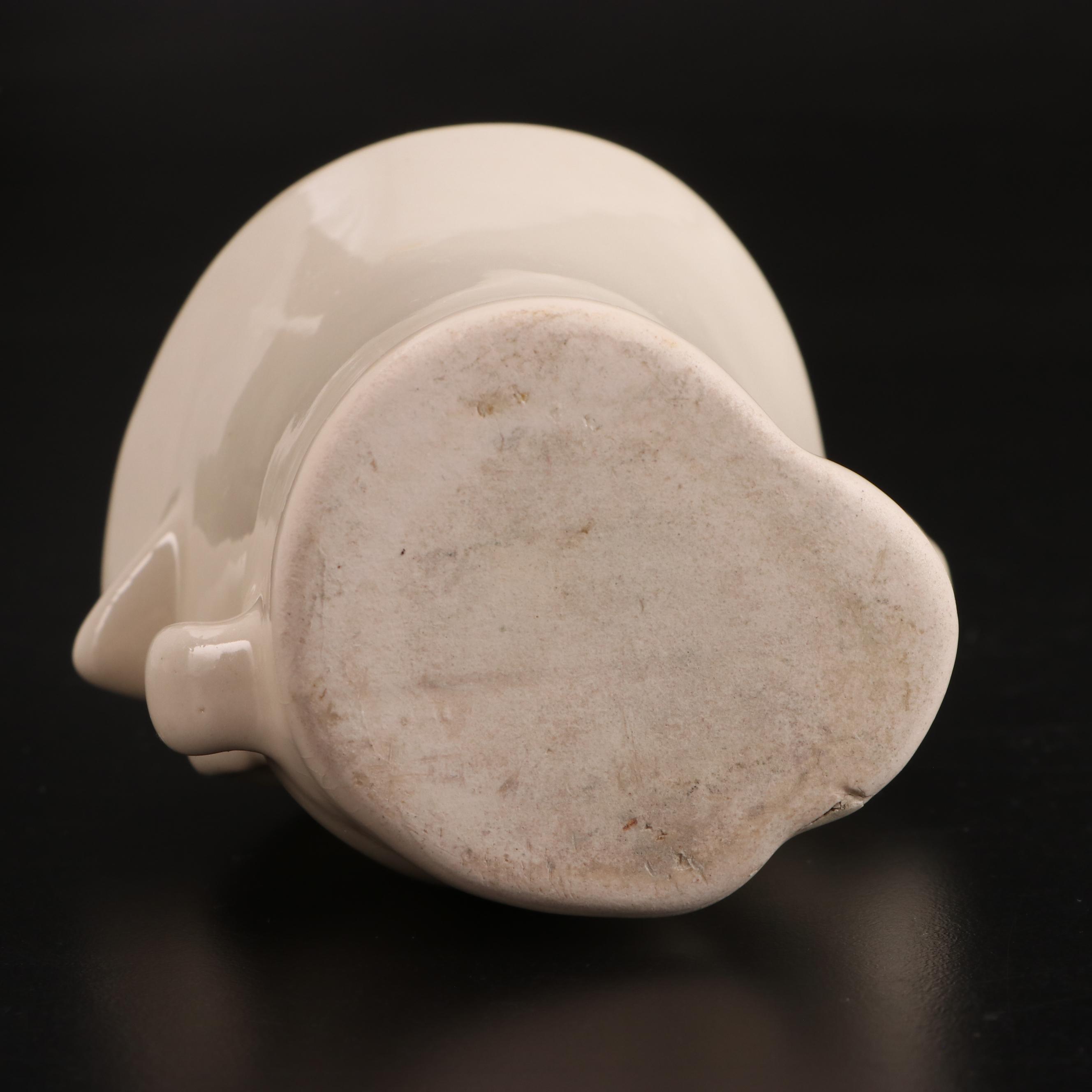 Robinson Ransbottom Pottery and Other White Ceramic Vases, Mid-20th Century