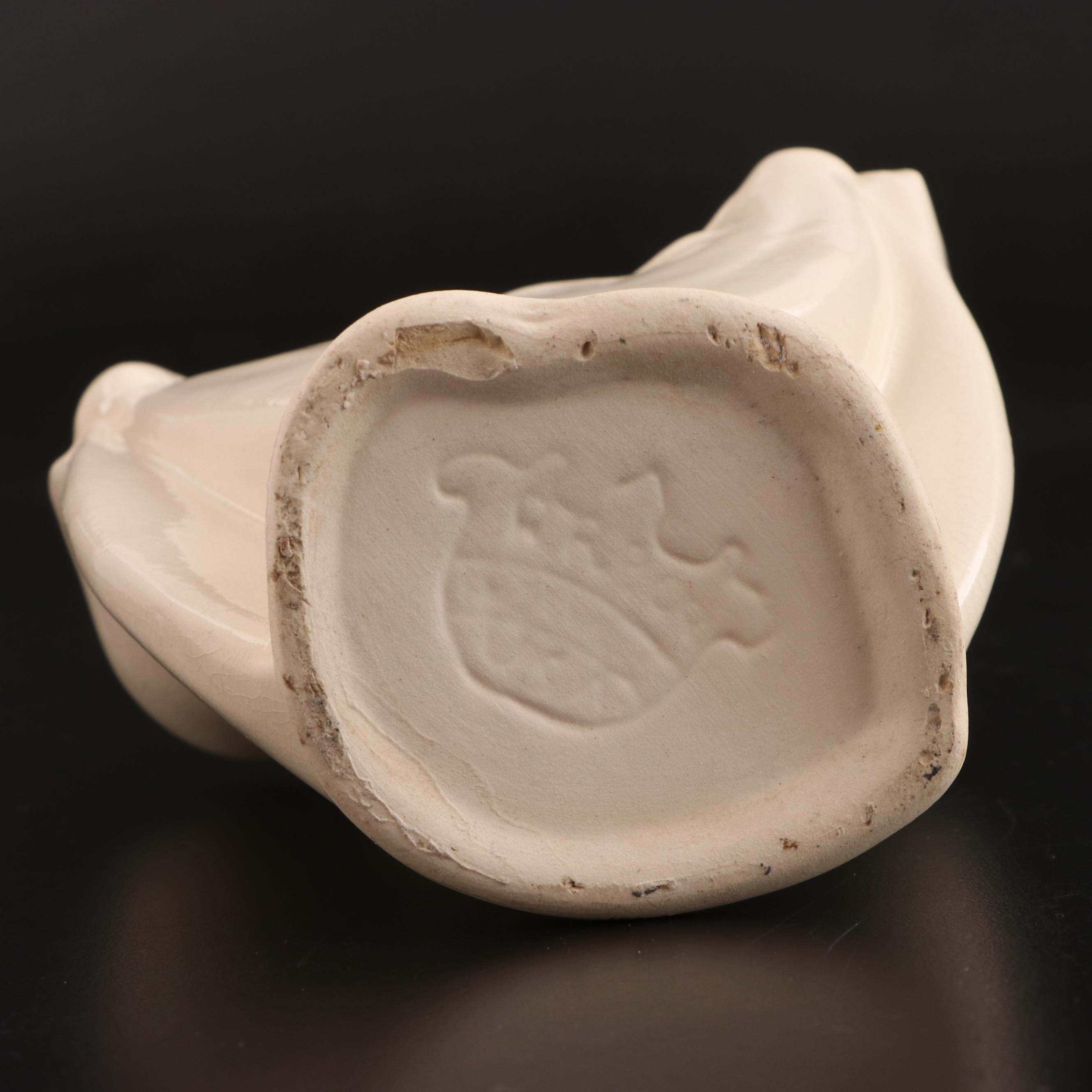 Robinson Ransbottom Pottery and Other White Ceramic Vases, Mid-20th Century