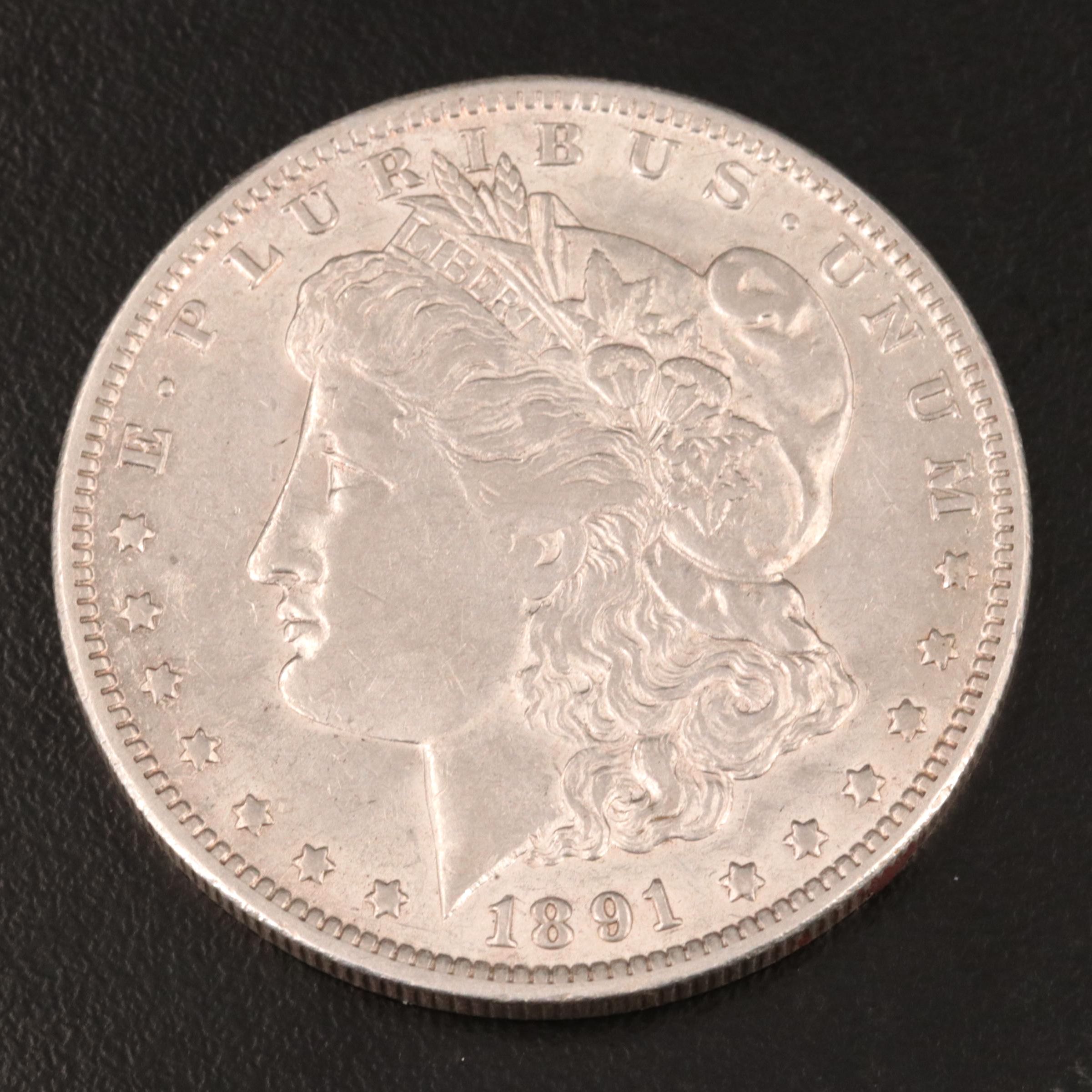 1891-O Morgan Silver Dollar
