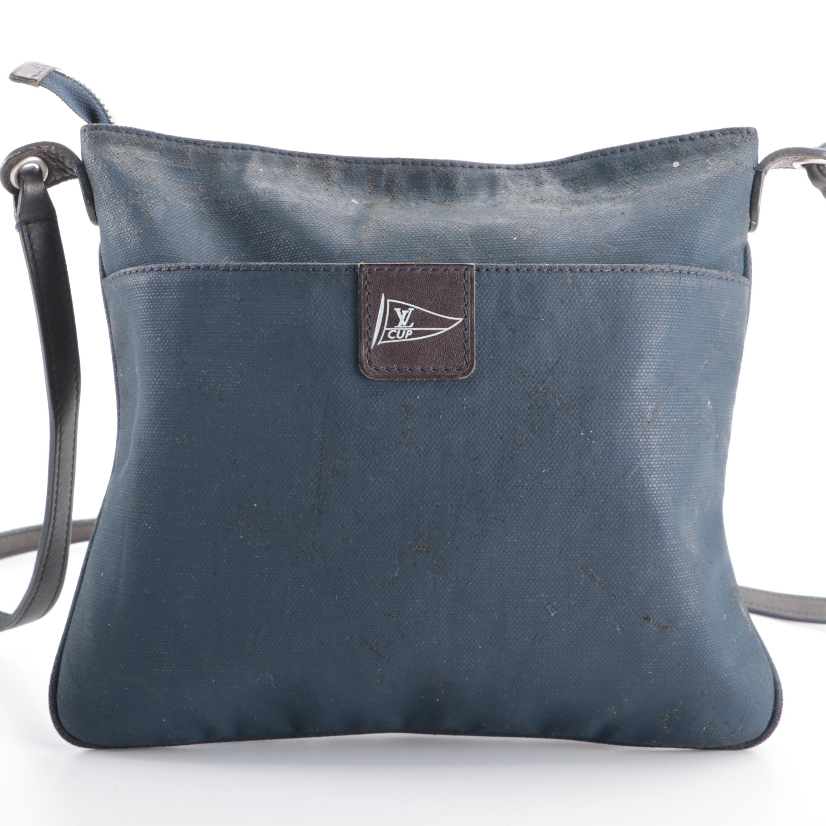 Louis Vuitton Limited Edition Genoa Cup Crossbody Bag in Canvas and Leather