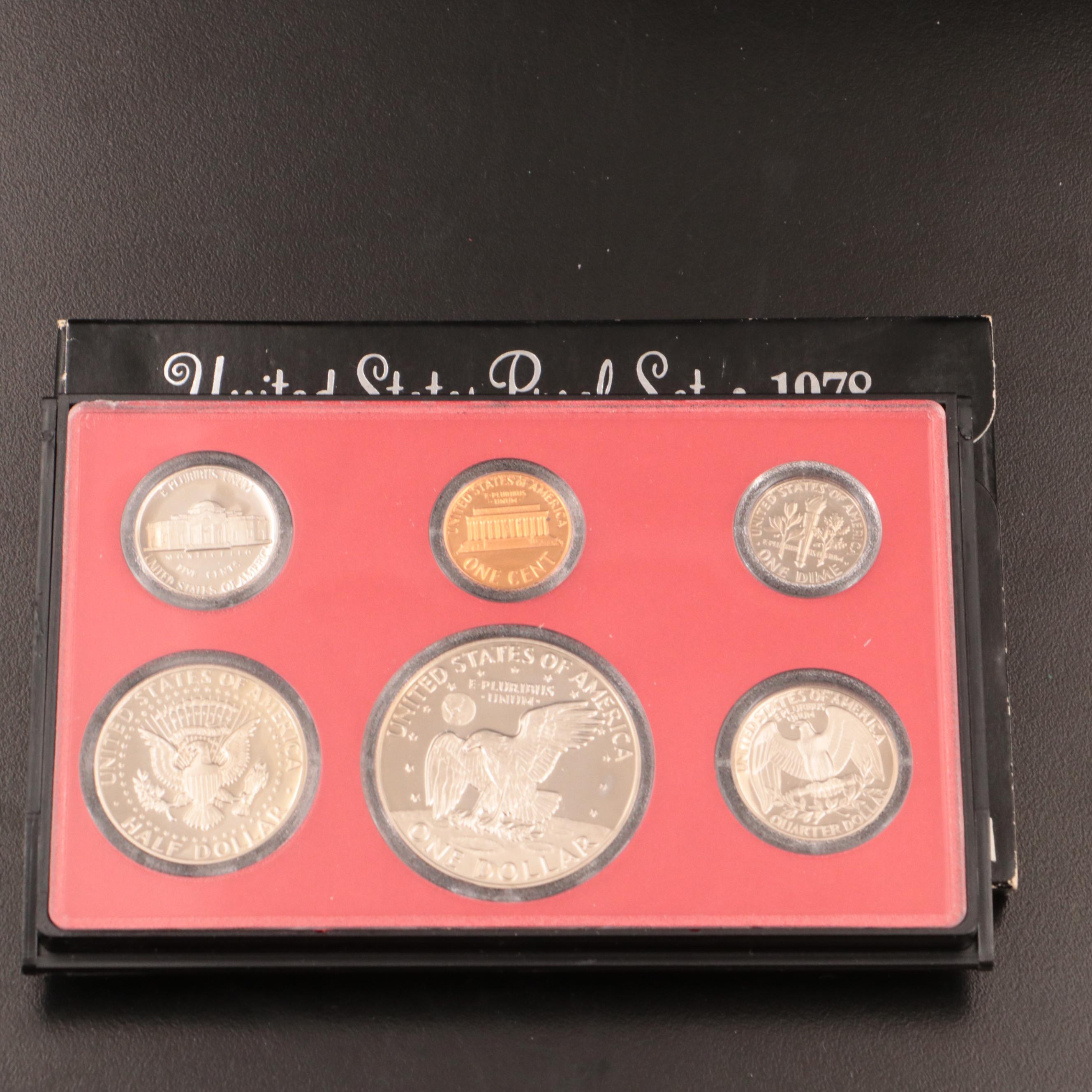 Twenty U.S. Mint Proof Sets Including Five 1979