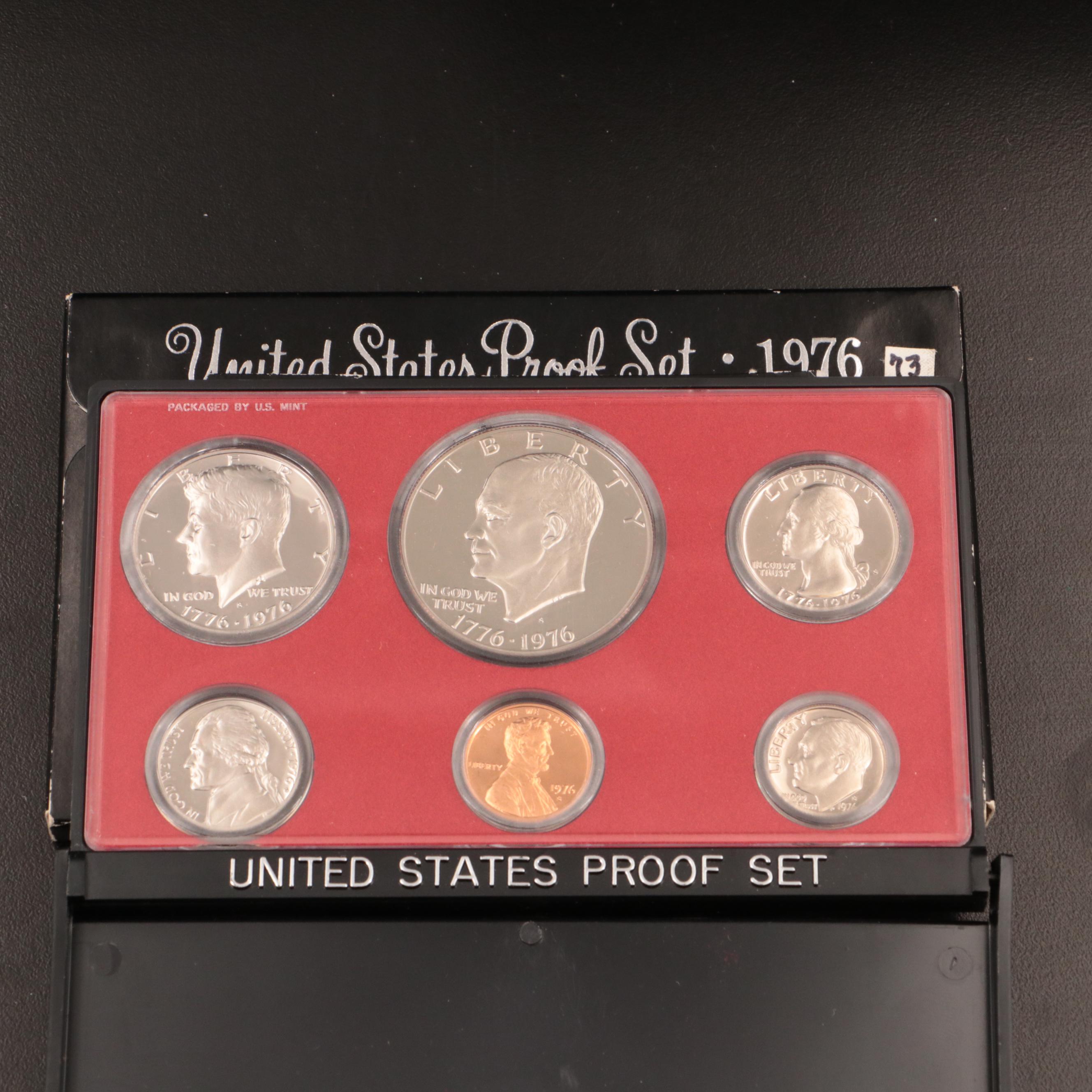 Twenty U.S. Mint Proof Sets Including Five 1979