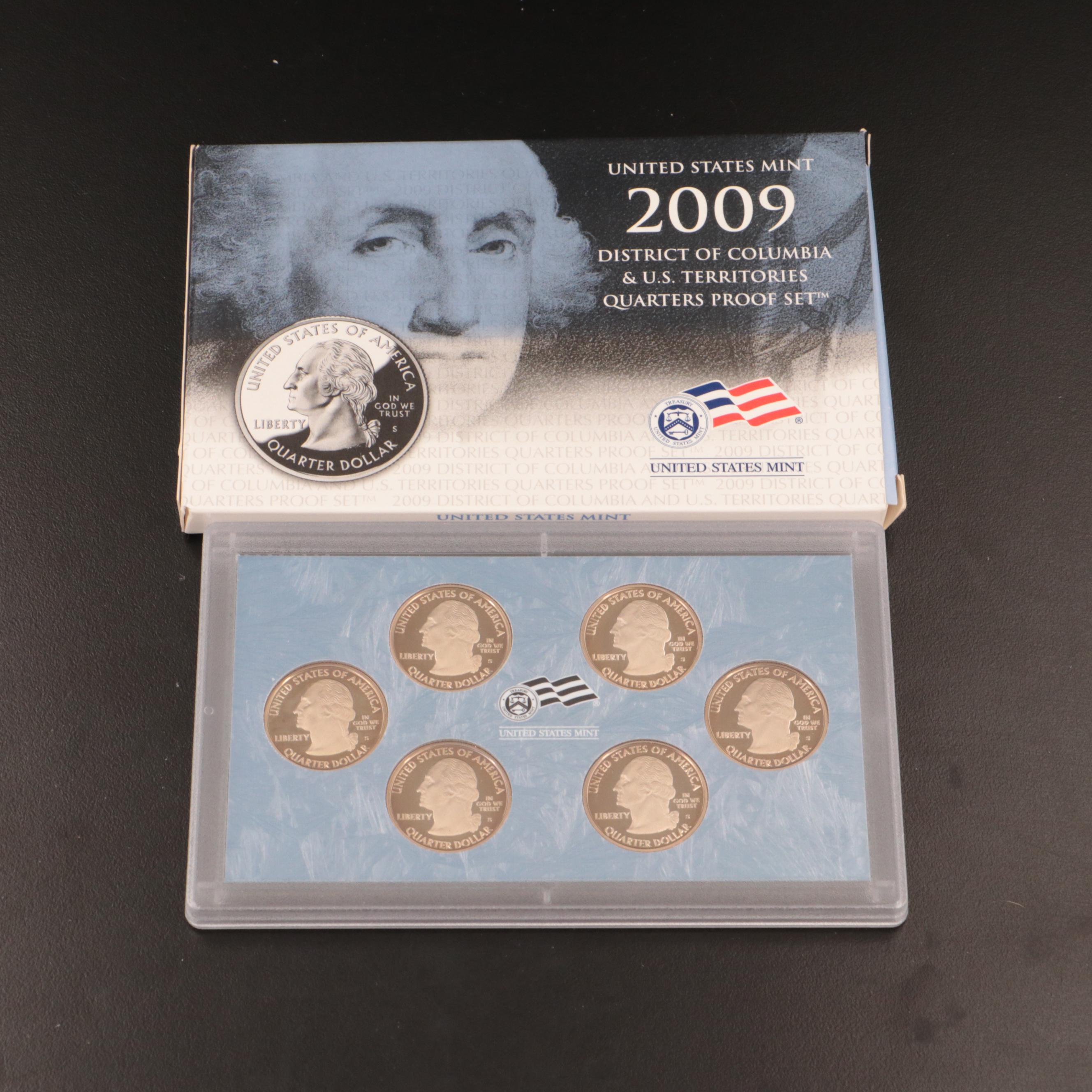 Complete Set of Eleven Statehood and Territories Quarters Proof Sets