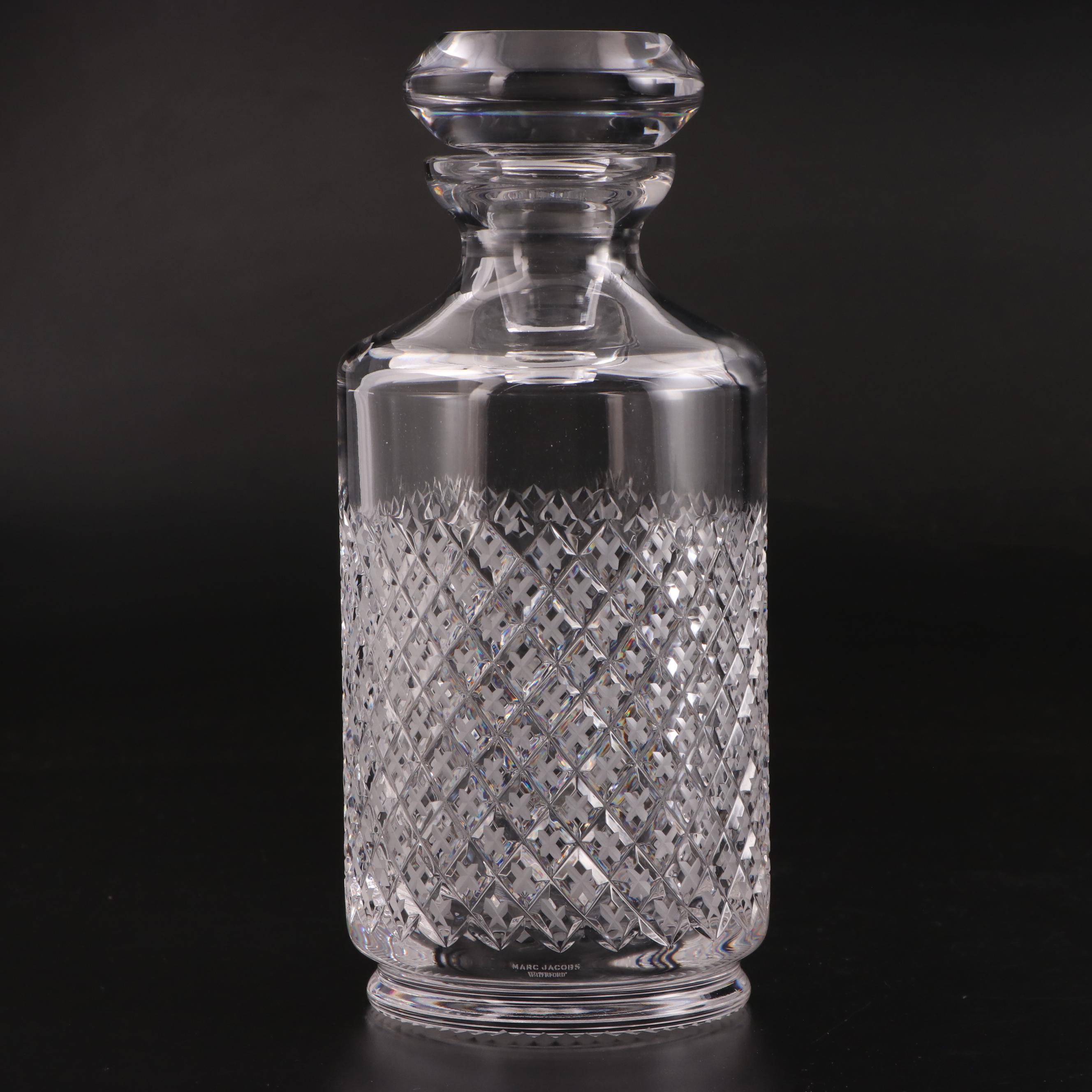 Marc Jacobs for Waterford "Robert" Cut Crystal Decanter