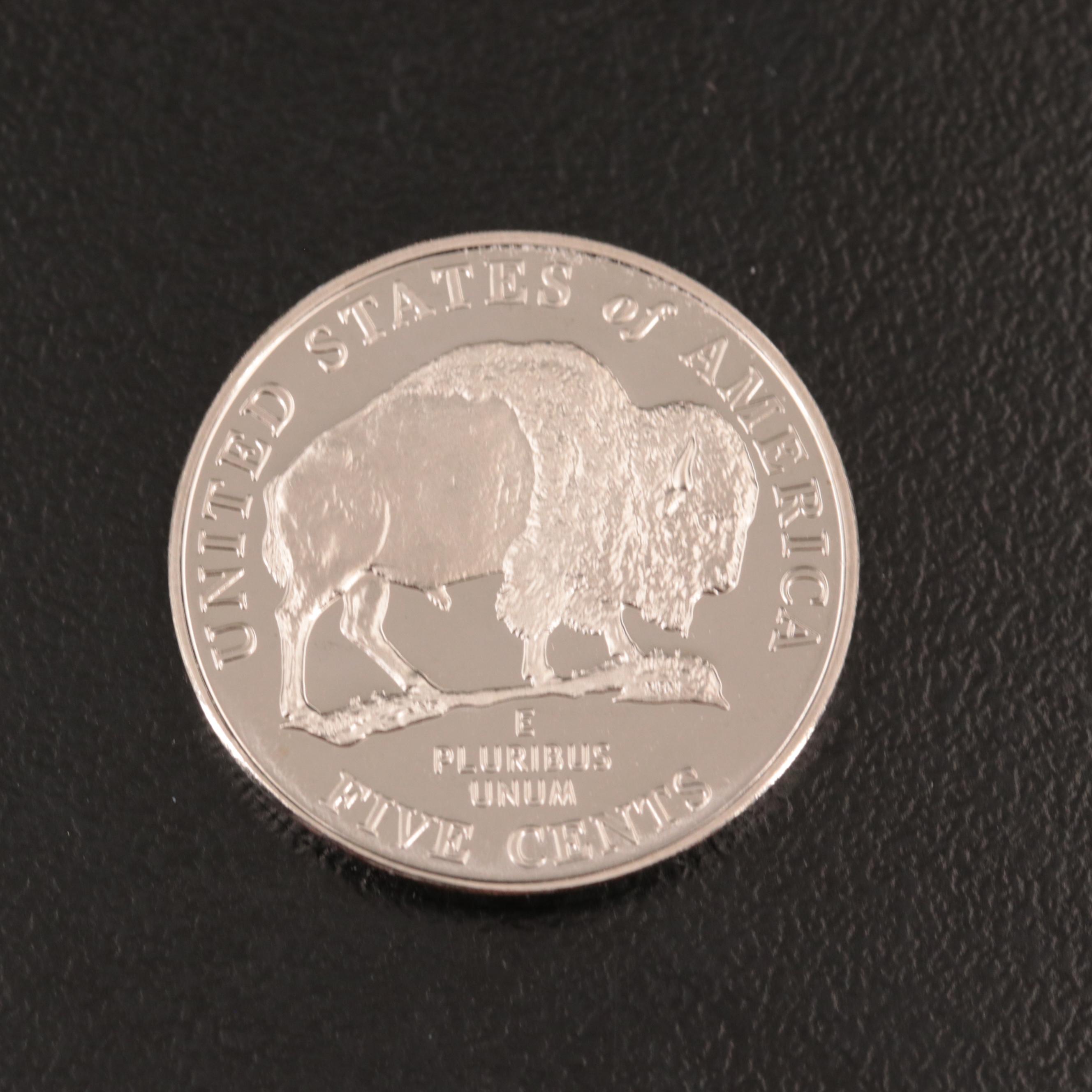 Two Rolls of Proof "Westward Journey" Jefferson Nickels 2004 and 2005