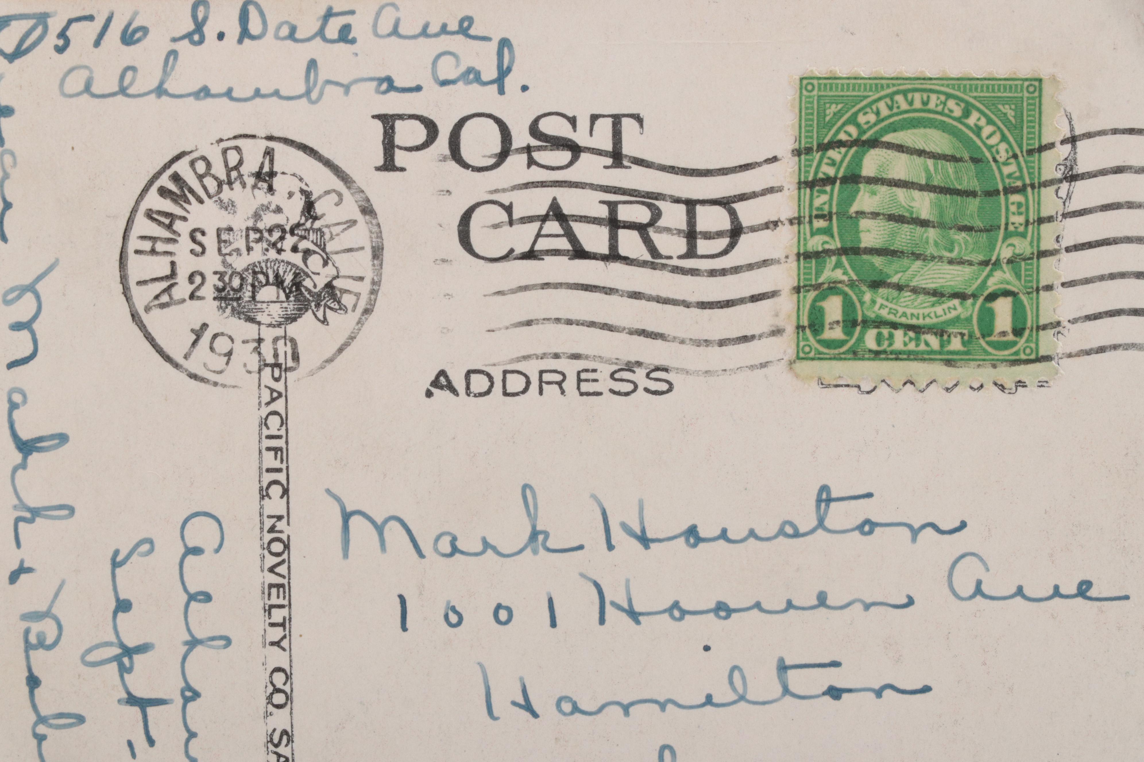 Ohio, Montana, Indiana, New York, Missouri, and Other Souvenir Postcards