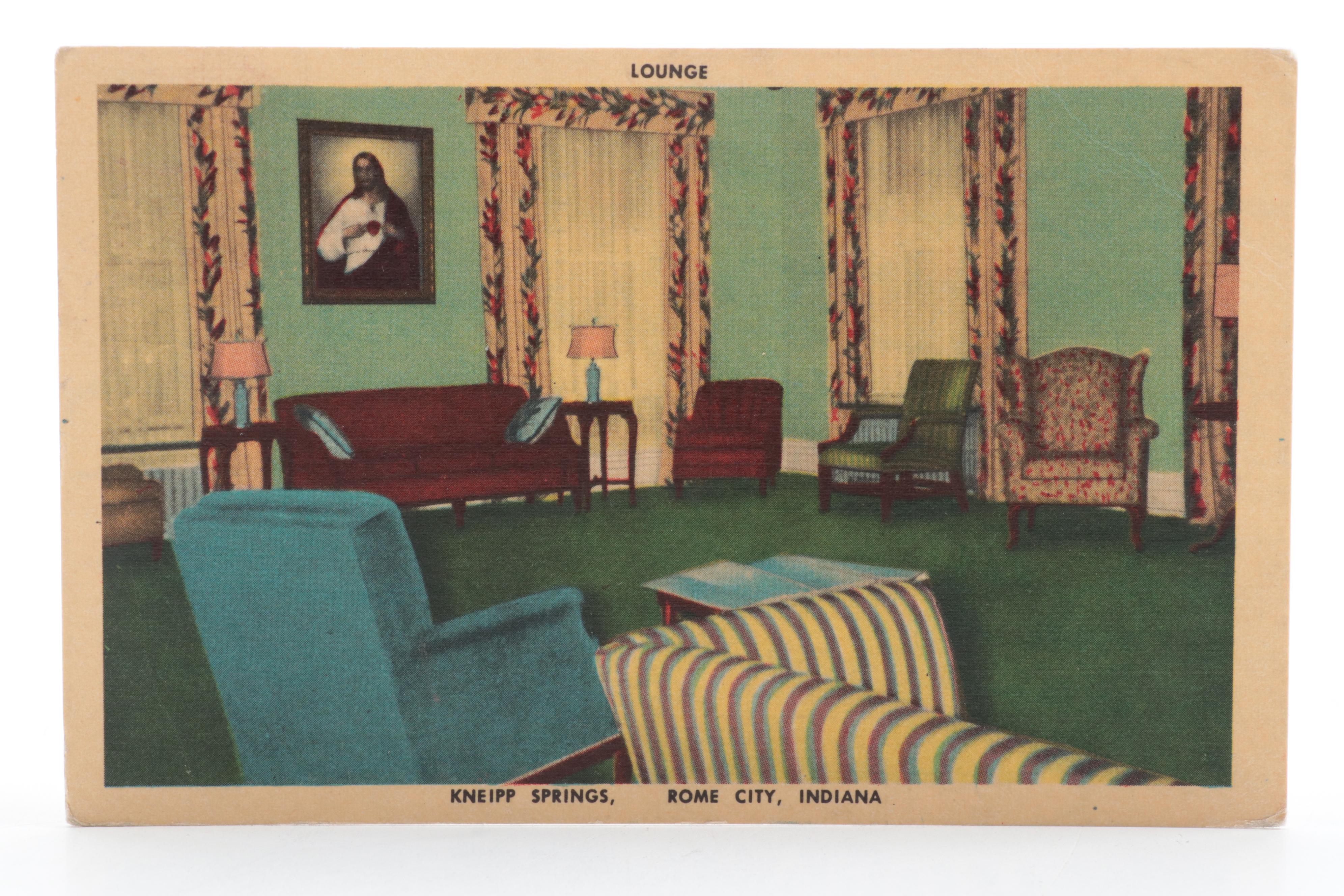 Ohio, Montana, Indiana, New York, Missouri, and Other Souvenir Postcards