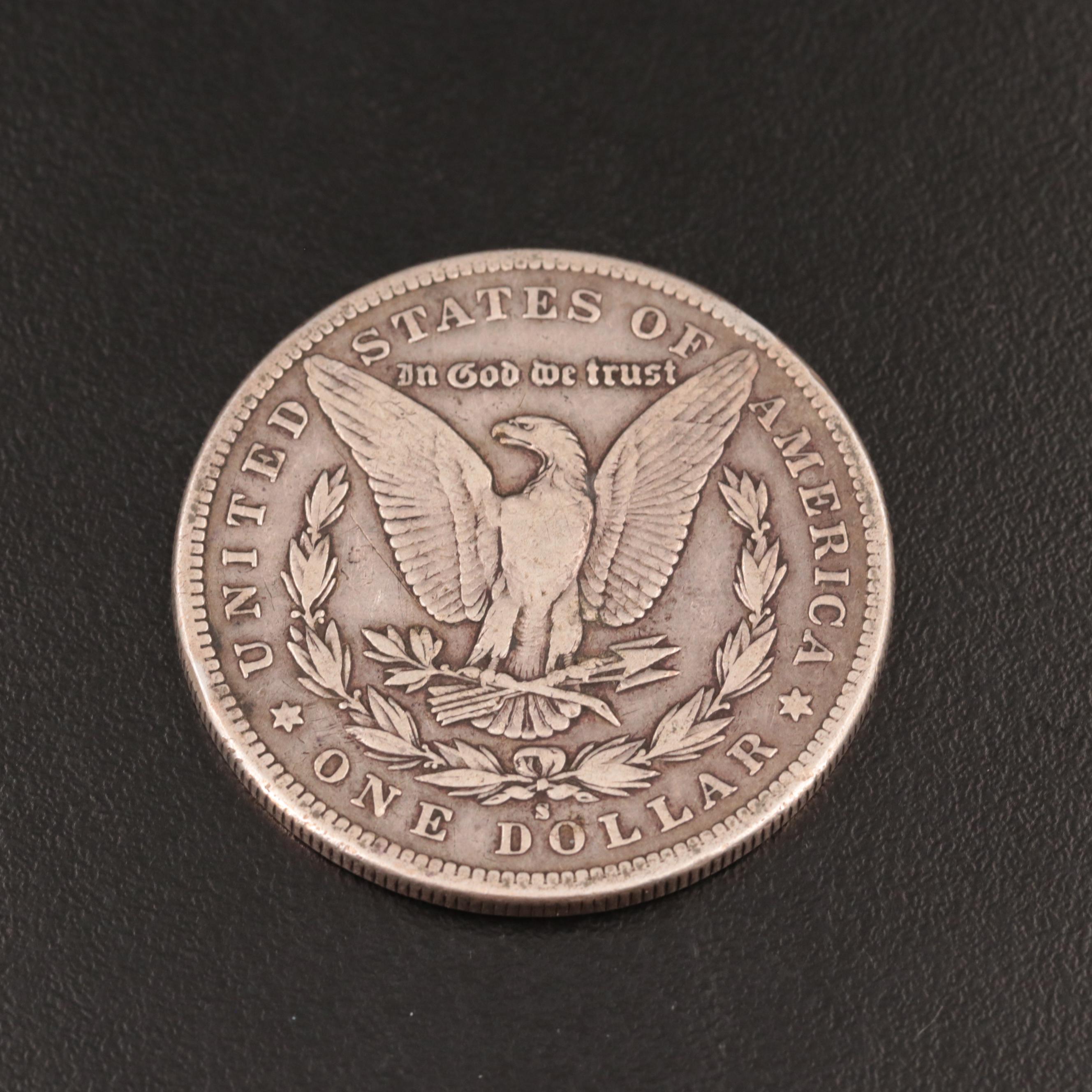 1896-S Morgan Silver Dollar