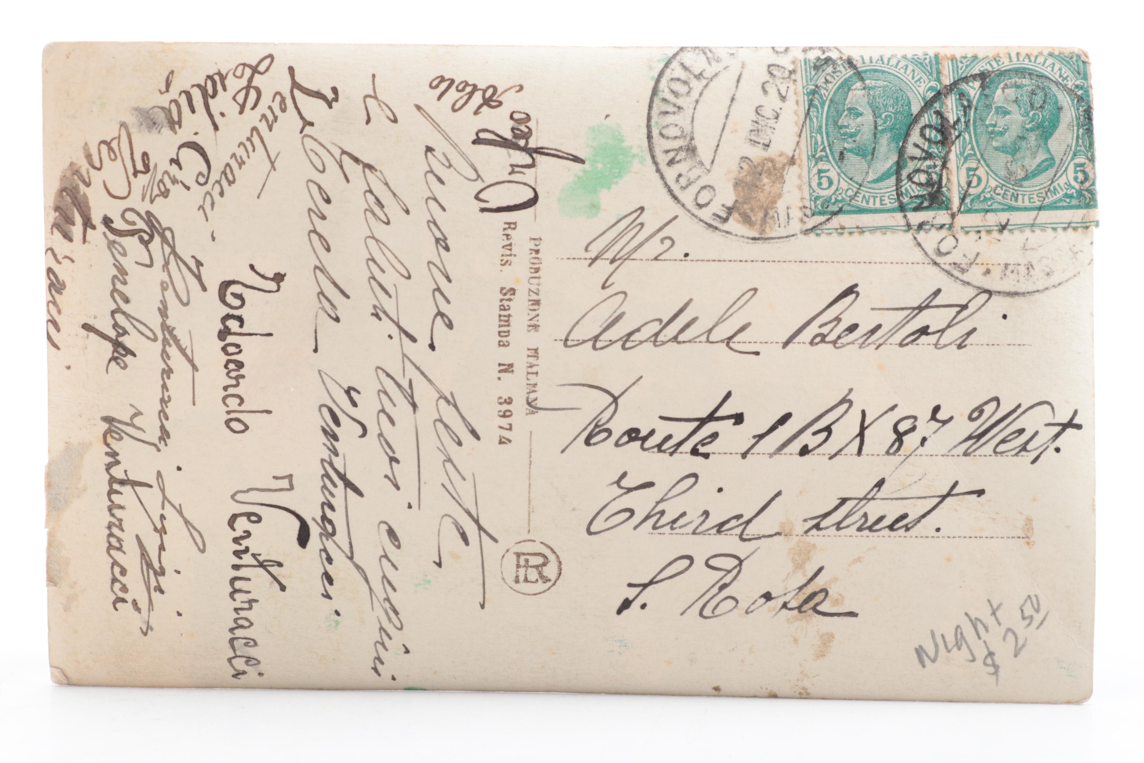 Italy, Germany, United States, and More Souvenir Postcards, Early to Mid-20th C.