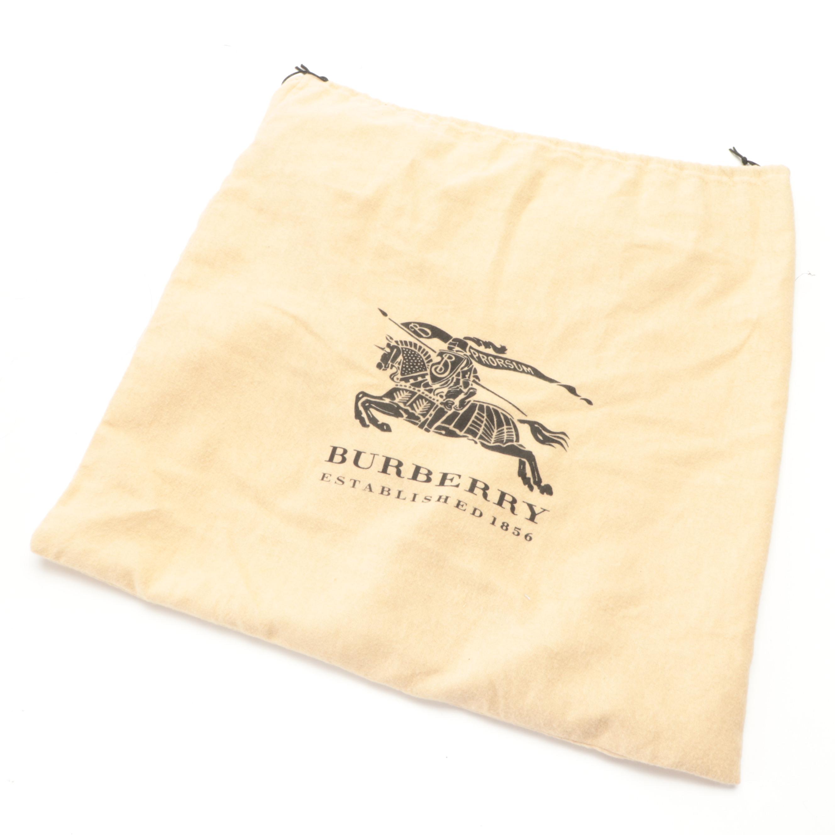 Burberry Salisbury Tote in Haymarket Check Coated Canvas and Leather