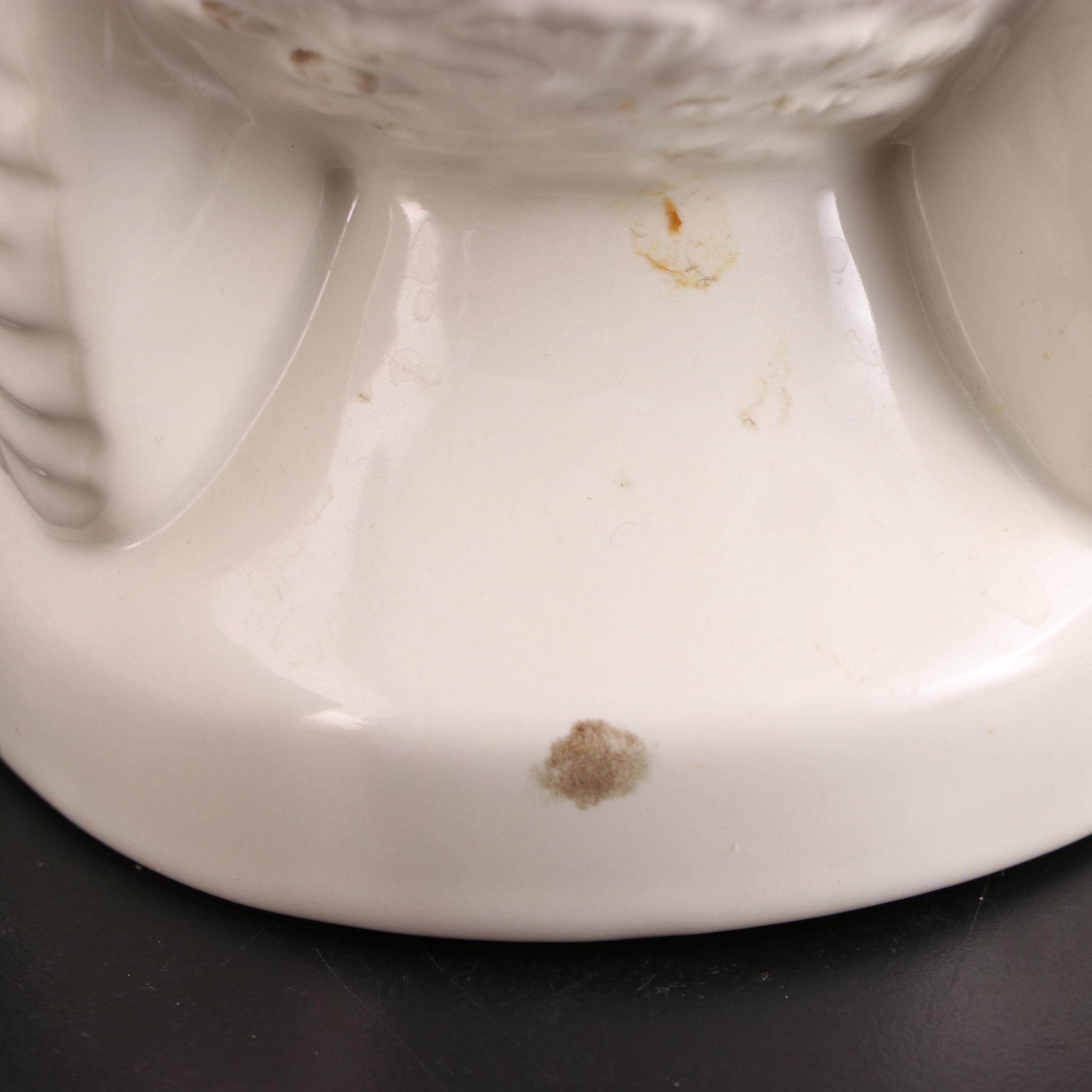 Italian Ceramic Turkey Figurine with Williams-Sonoma Ceramic Turkey Tureen