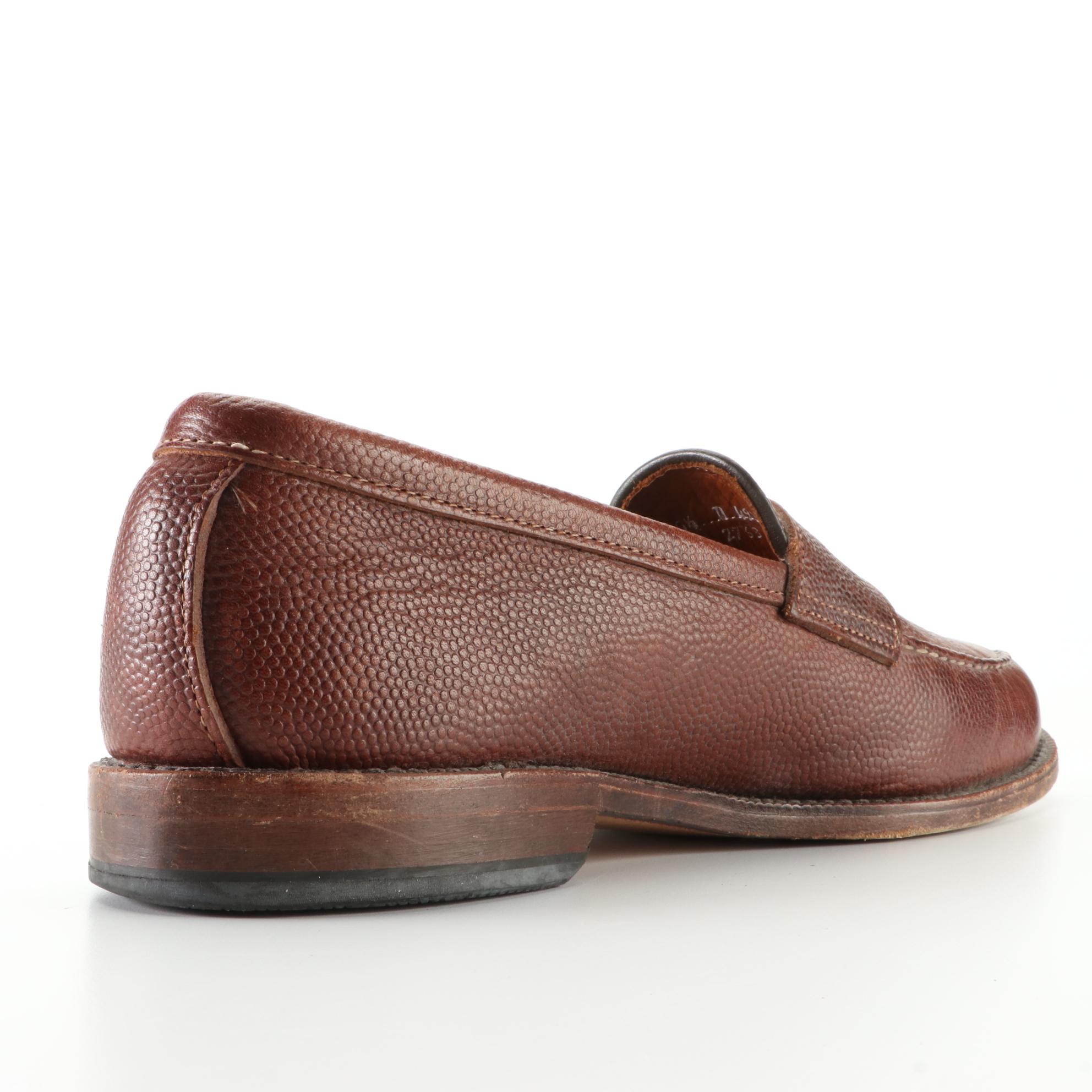 Men's Allen Edmonds Loafers in Textured Leather