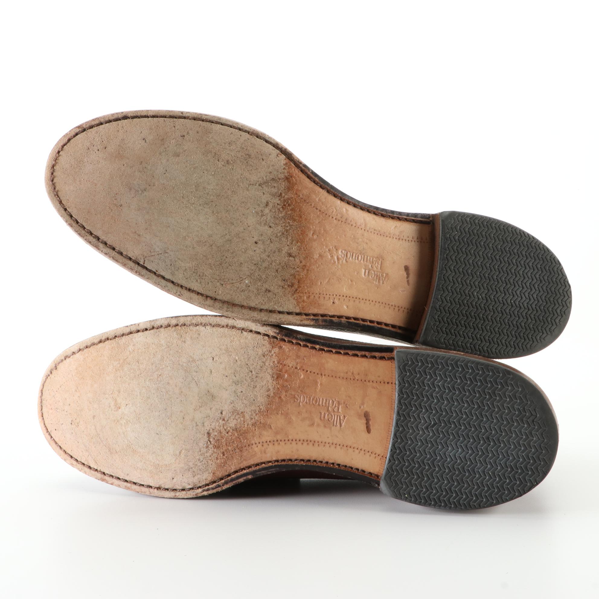 Men's Allen Edmonds Loafers in Textured Leather