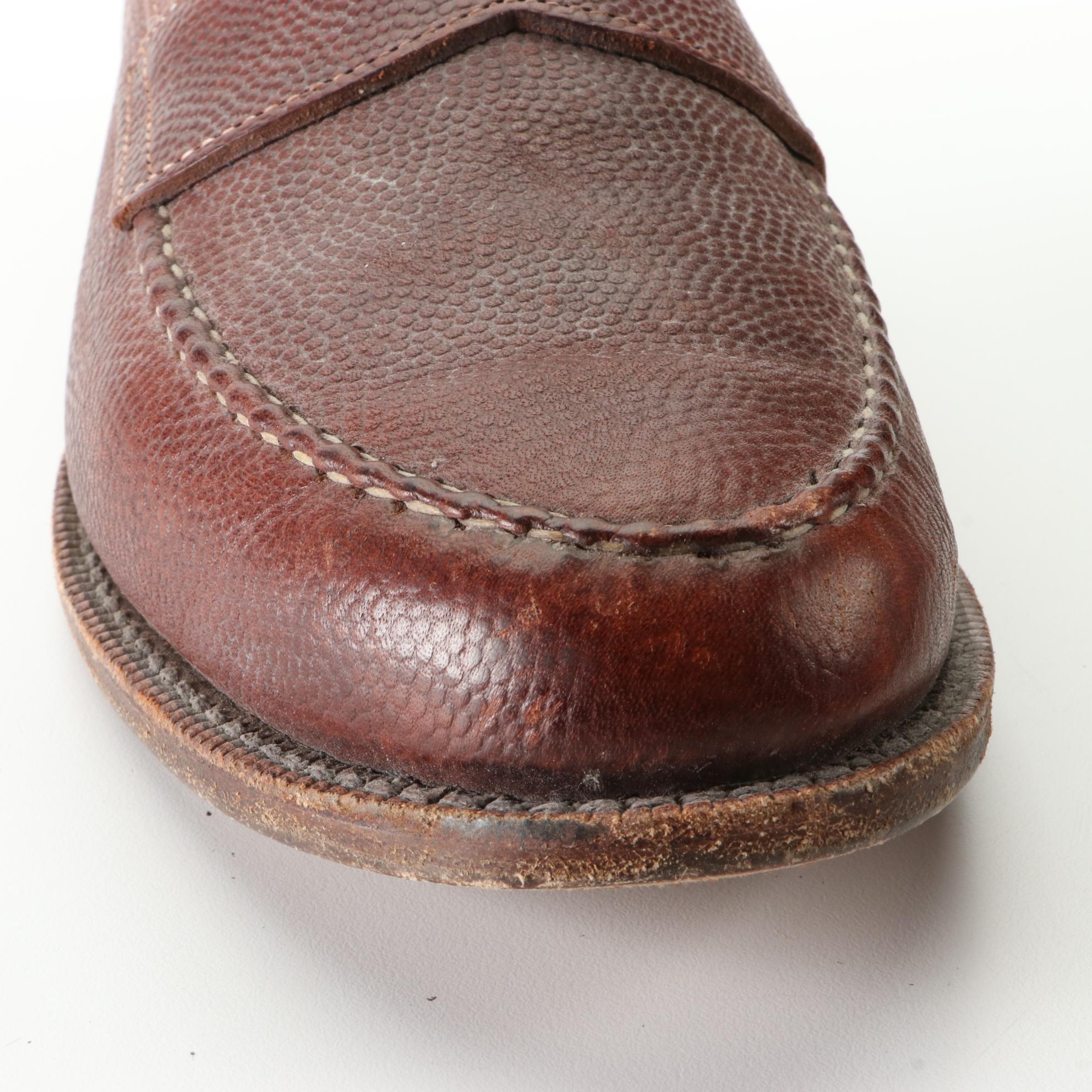 Men's Allen Edmonds Loafers in Textured Leather