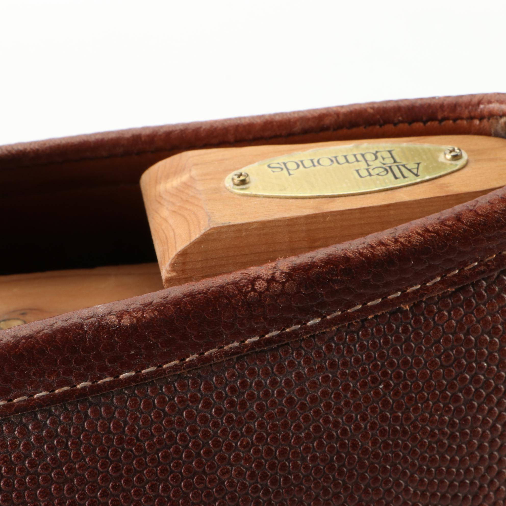 Men's Allen Edmonds Loafers in Textured Leather