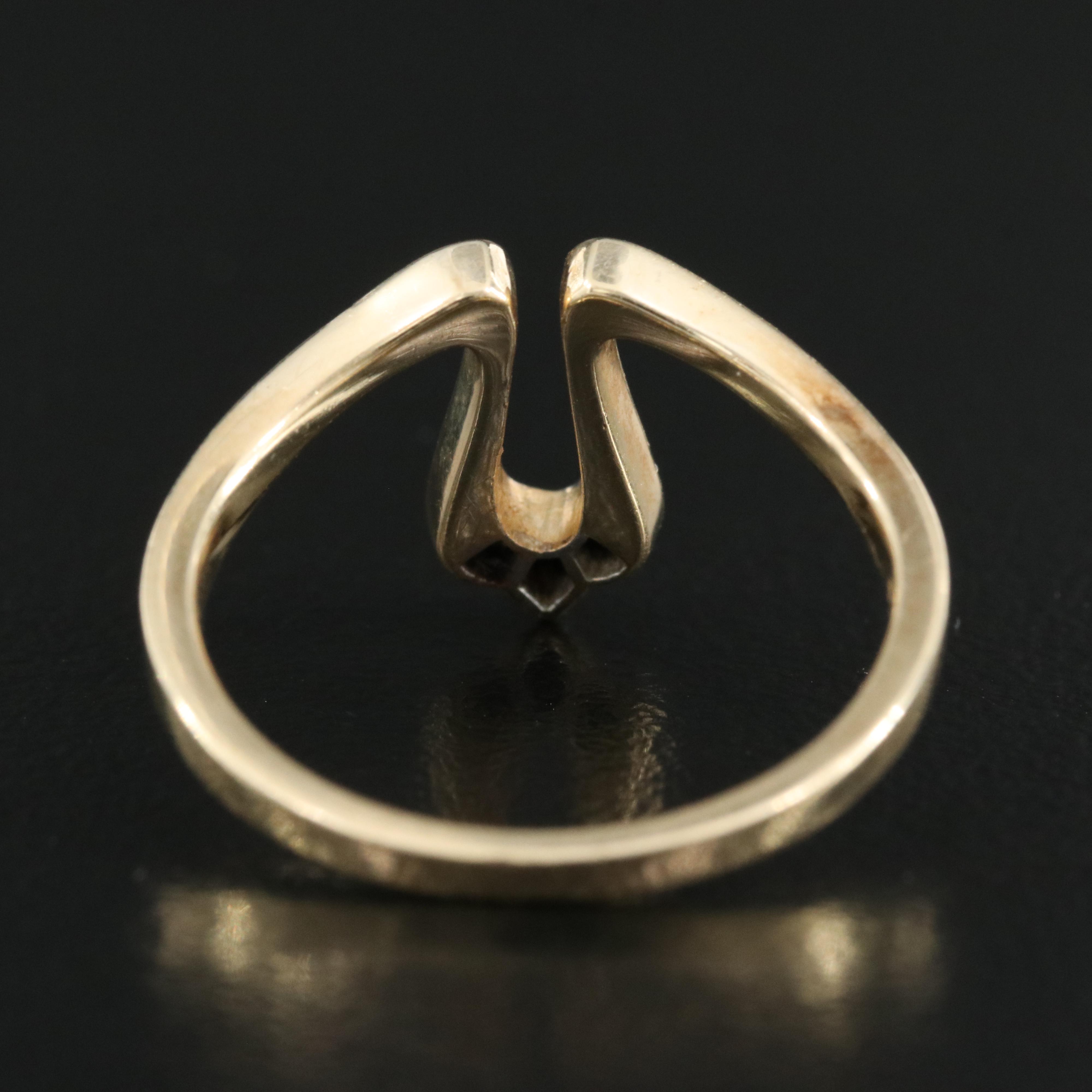 14K 0.06 CTW Diamond Ring