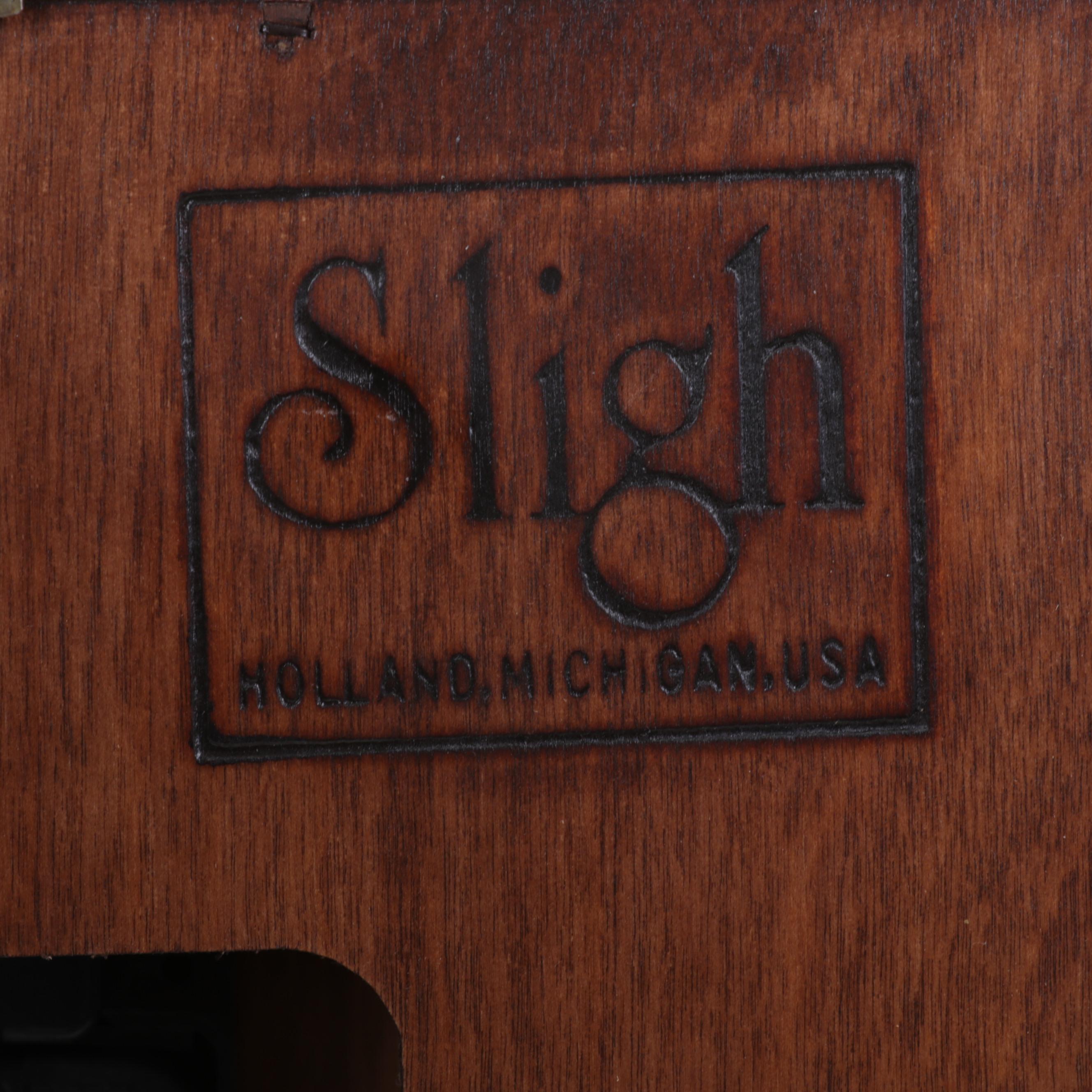 Sligh Pendulum Wall Clock, Late 20th Century