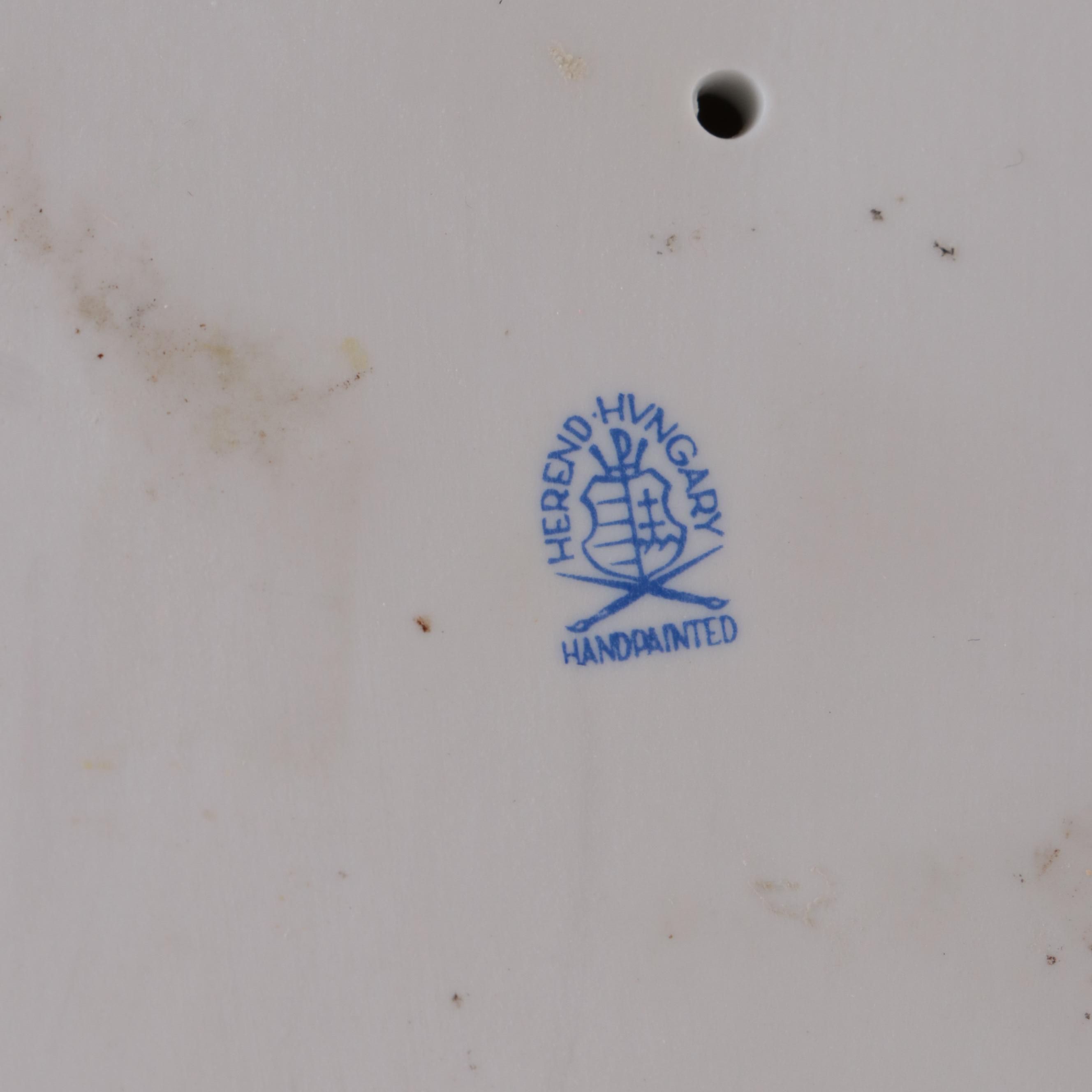 Herend "Mournful Shepherd" Porcelain Figurine