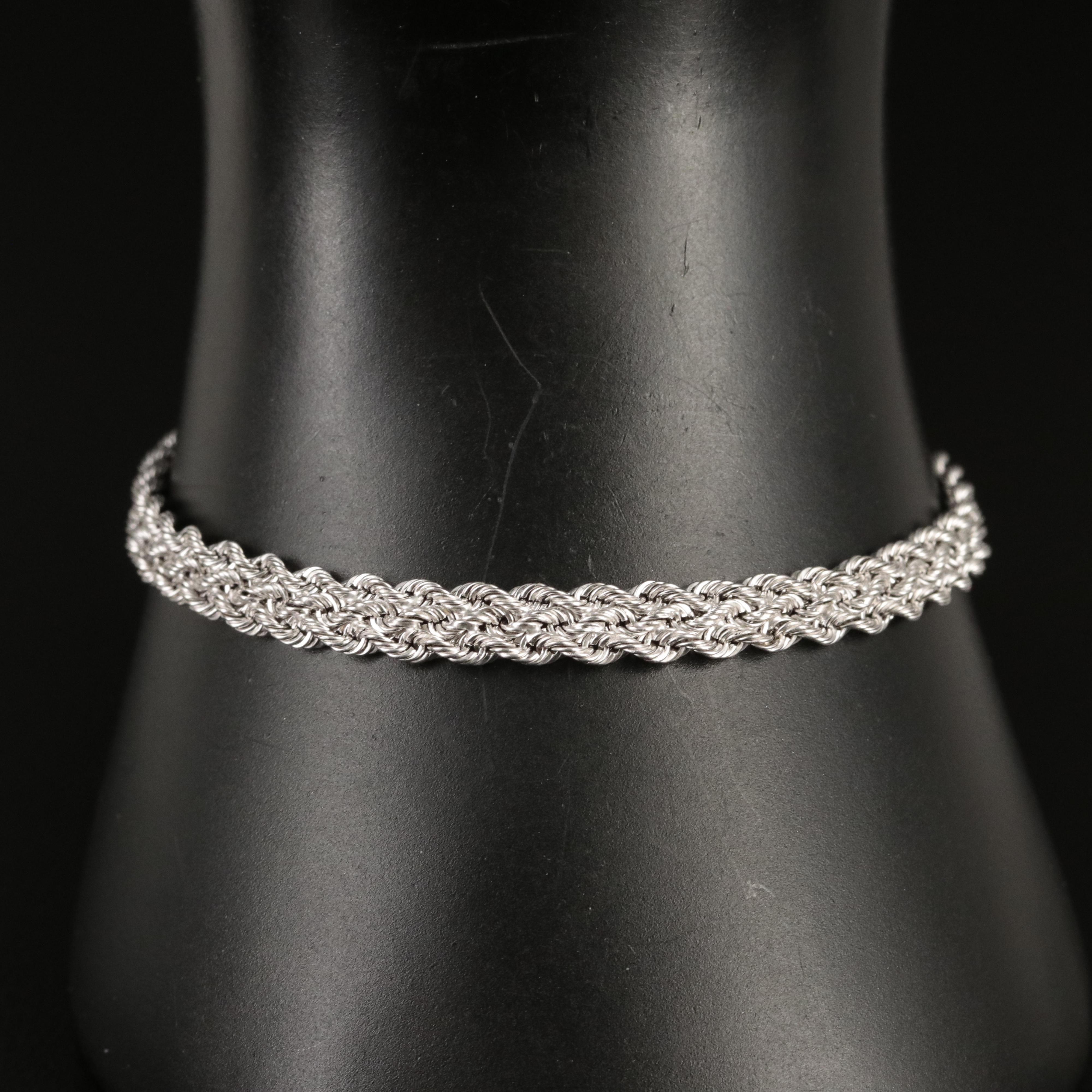 14K Double Rope Chain Anklet