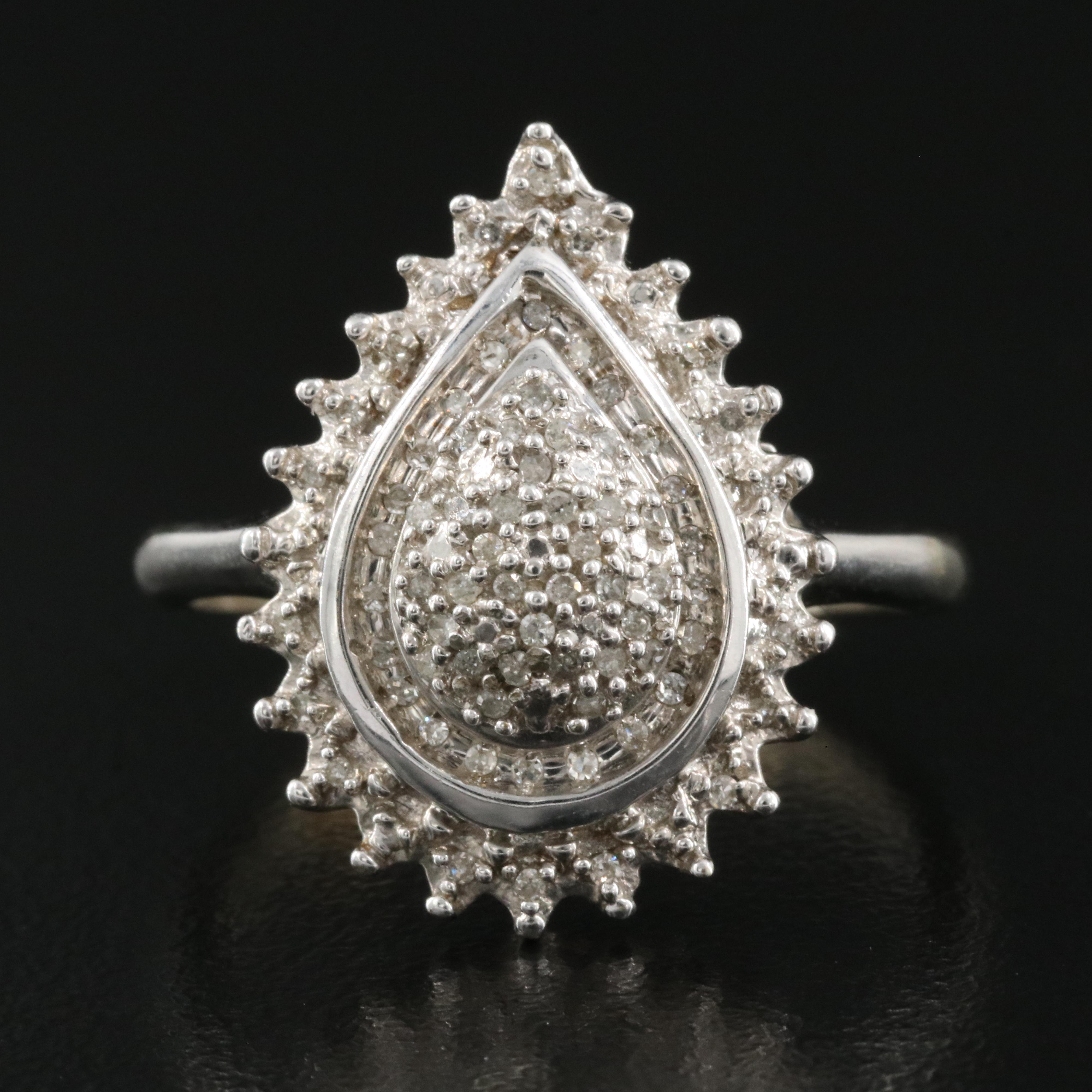 10K 0.31 CTW Diamond Ring