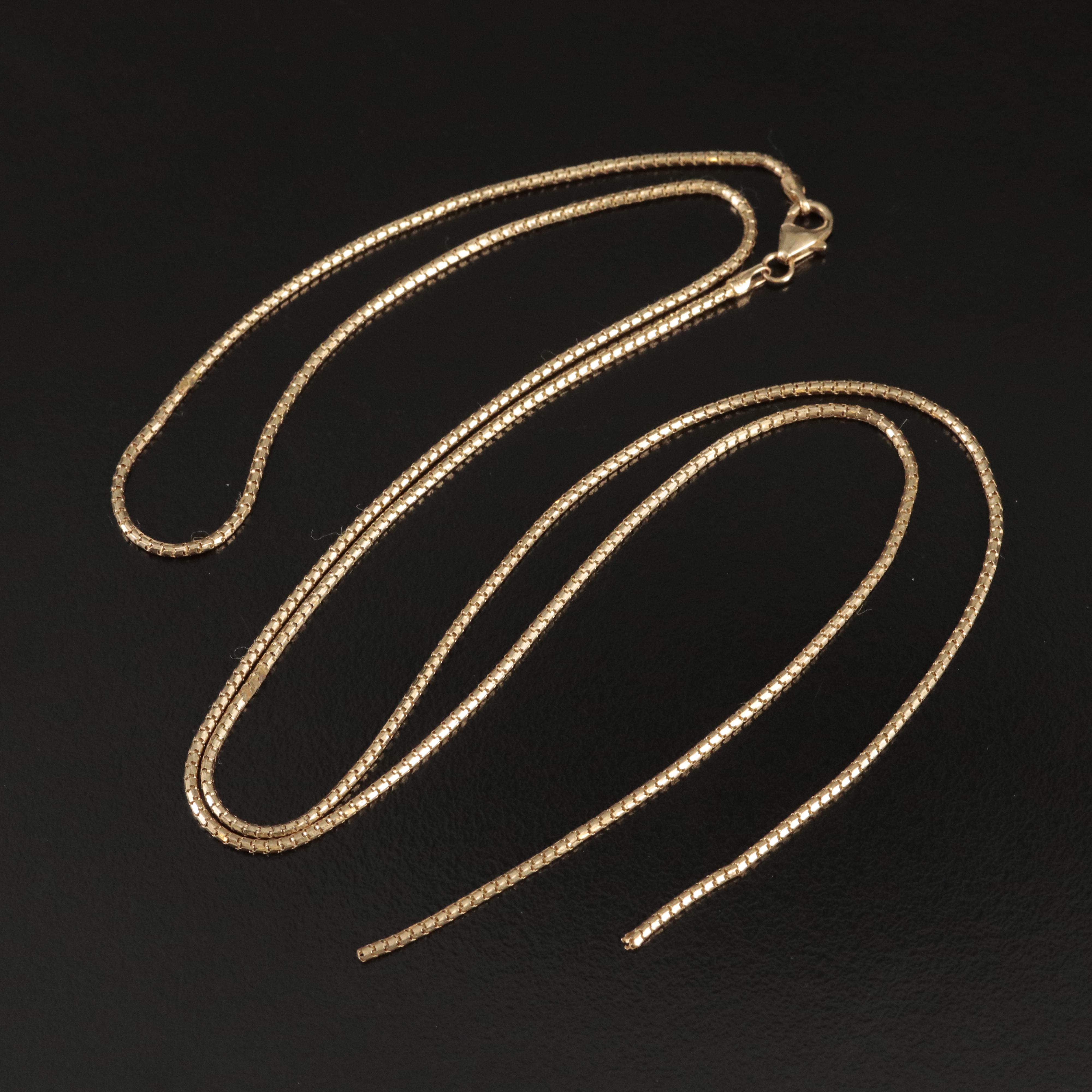 14K Scrap Chain