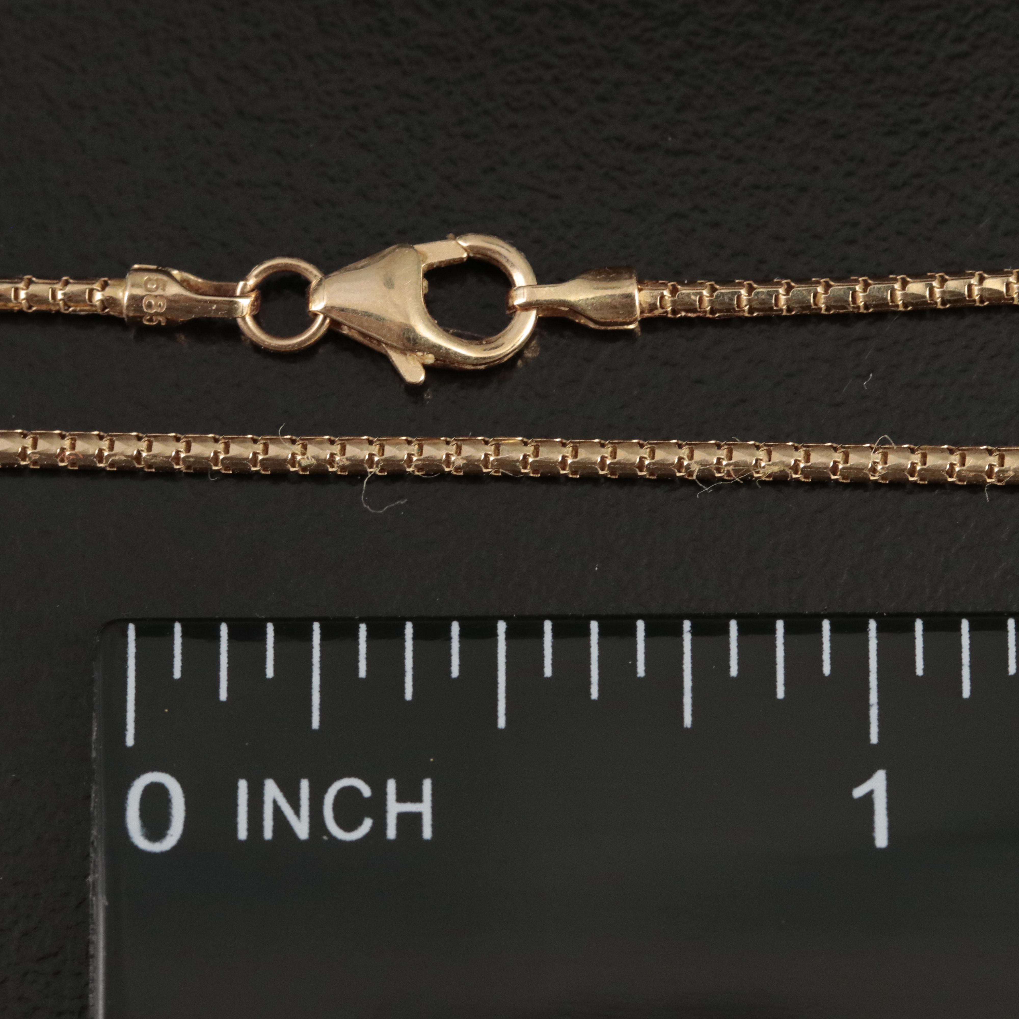 14K Scrap Chain