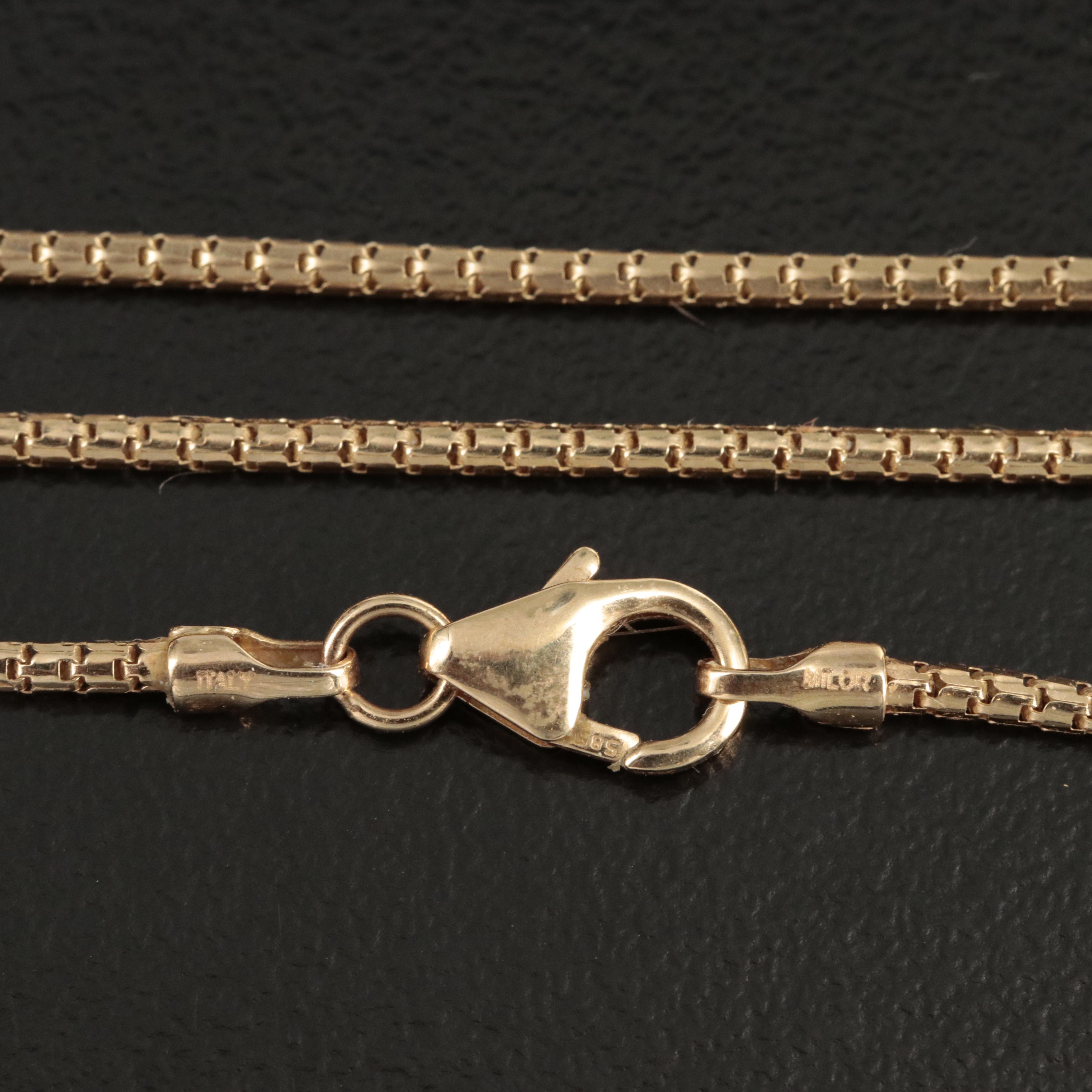 14K Scrap Chain
