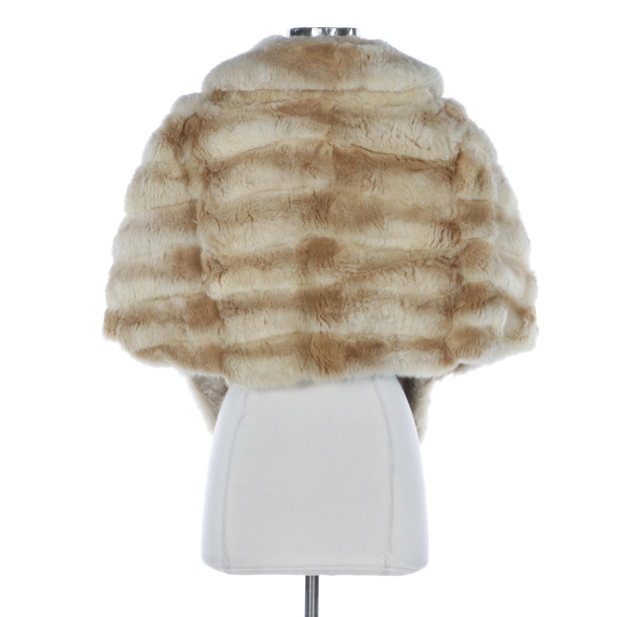 Santiago La Paz Vicuña Fur Stole