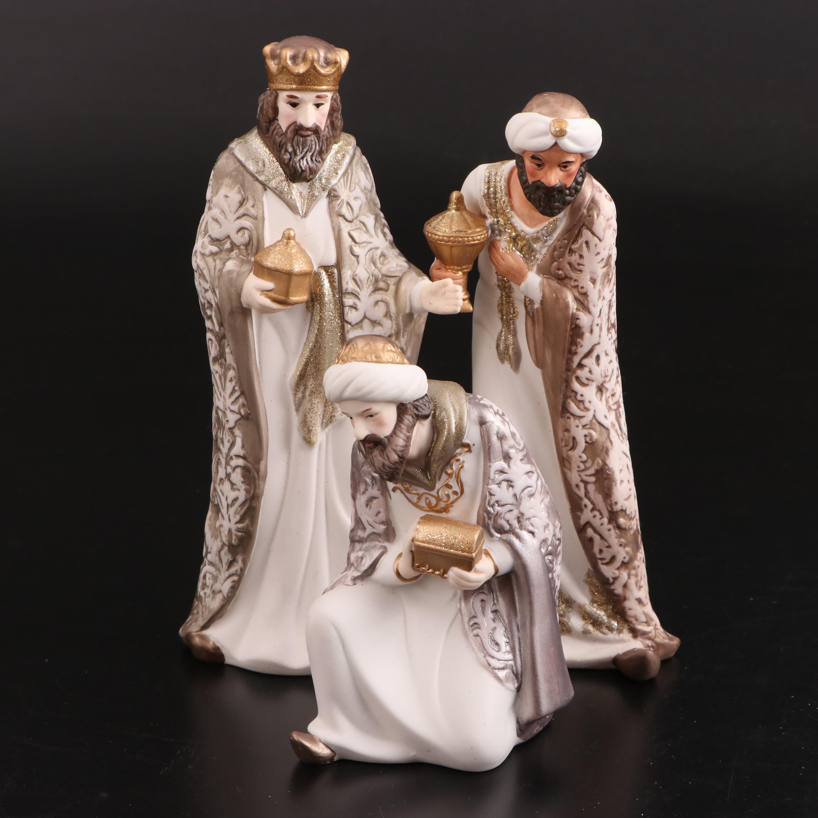 Roman Inc. Ceramic and Composite Nativity Sets