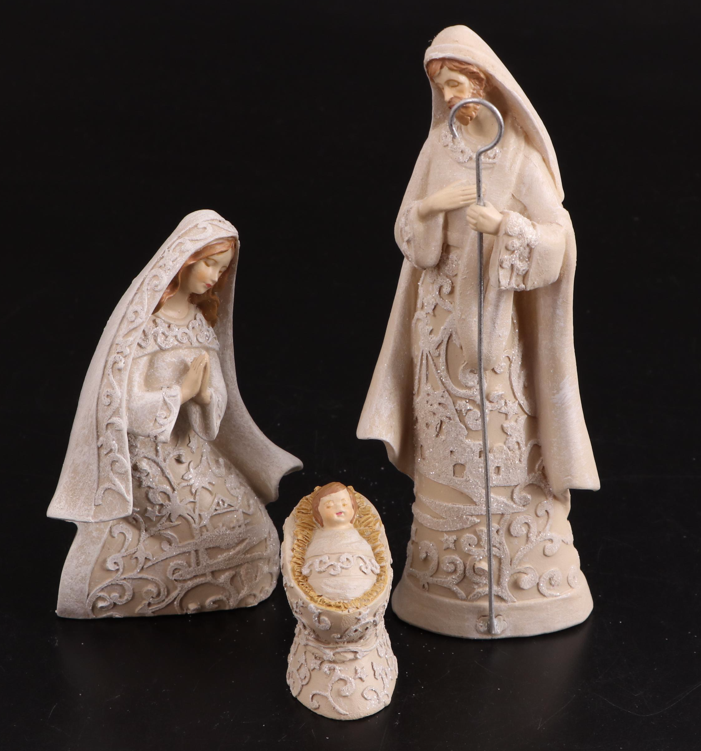 Roman Inc. Ceramic and Composite Nativity Sets
