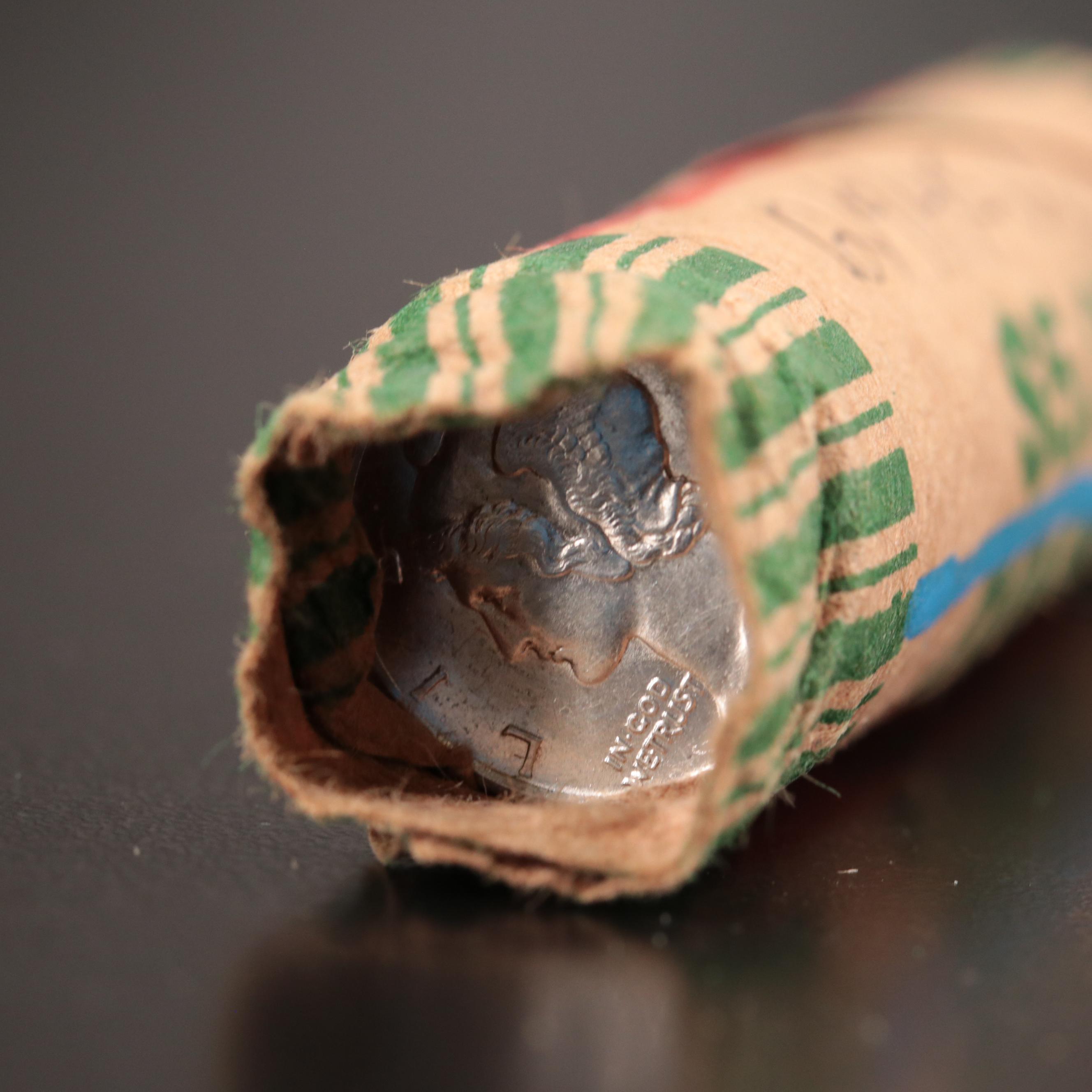 Roll of Fifty Mercury Silver Dimes, Including Uncirculated 1916