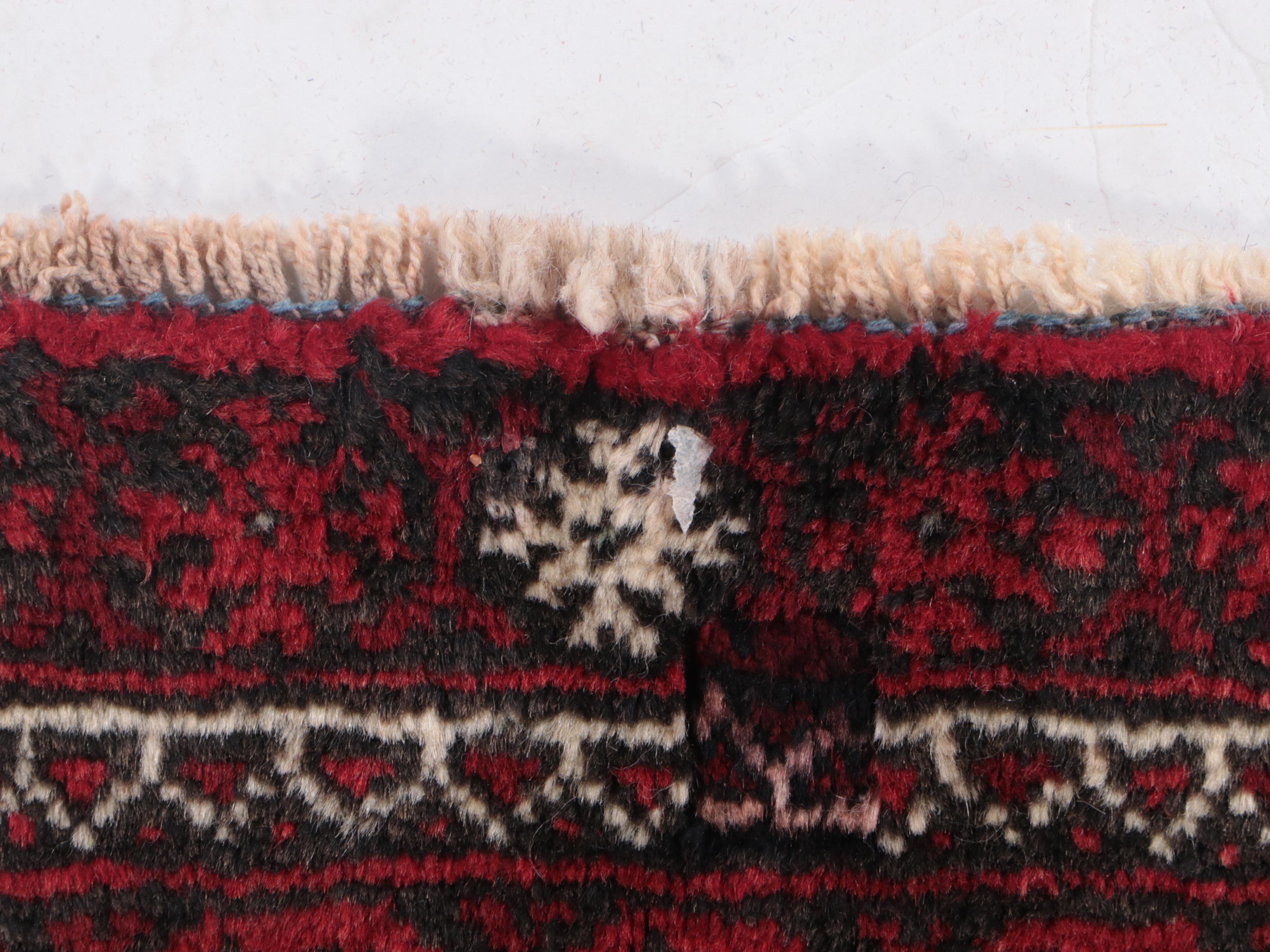3'4 x 5'11 Hand-Knotted Afghan Baluch Area Rug