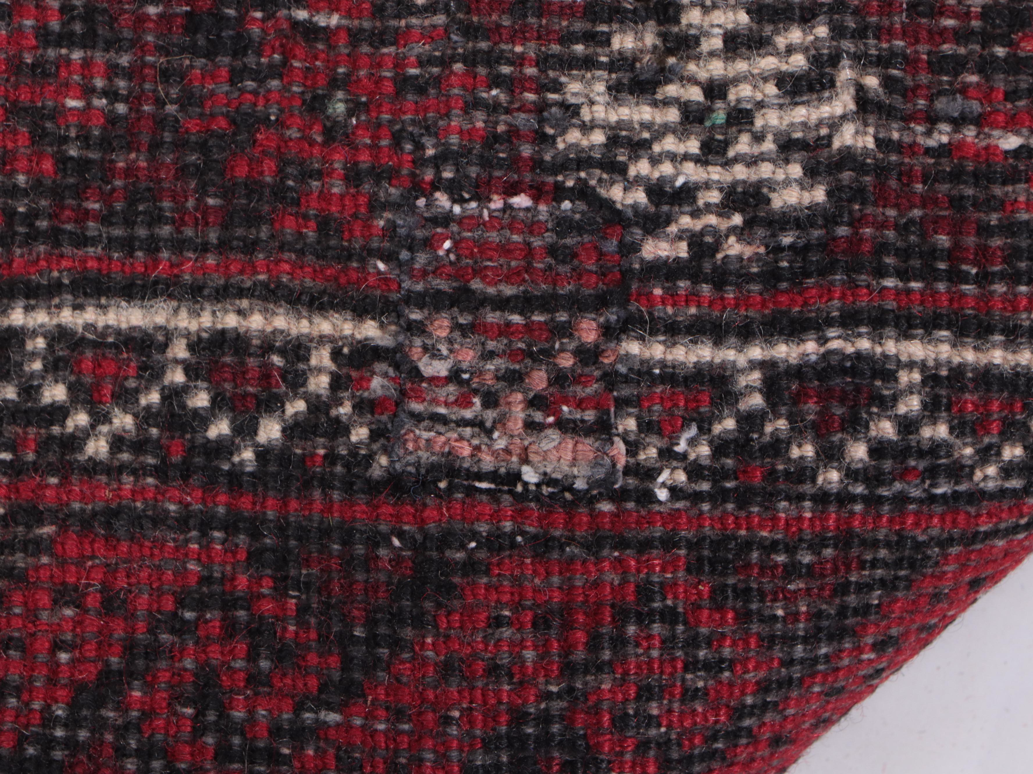 3'4 x 5'11 Hand-Knotted Afghan Baluch Area Rug