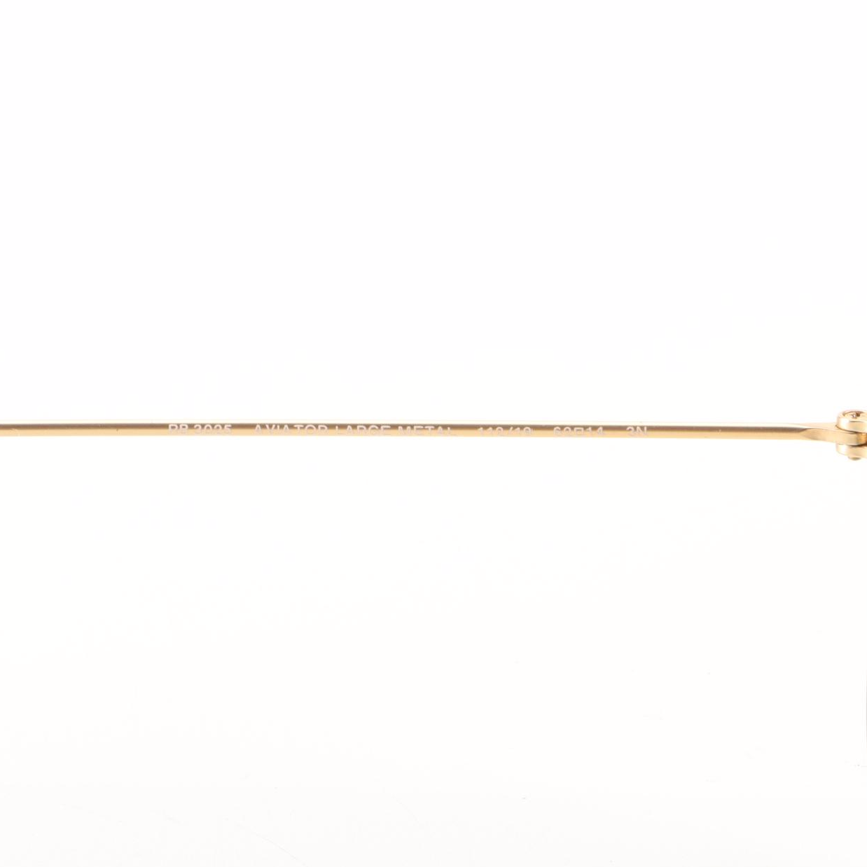 Ray-Ban RB3025 Mirrored Large Metal Aviator Sunglasses