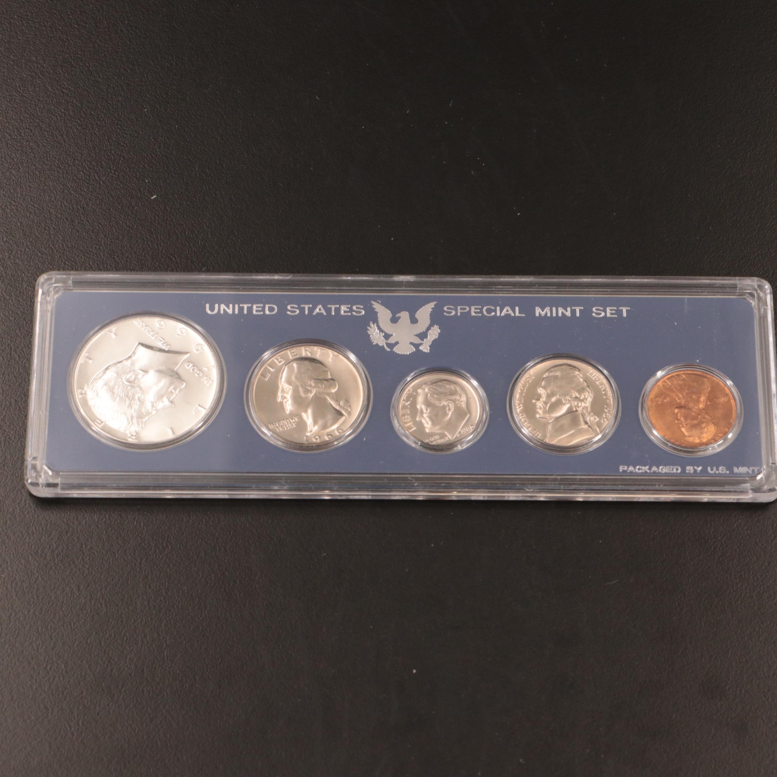 Thirty U.S. Mint Uncirculated Sets, Dating Between 1965 and 2005