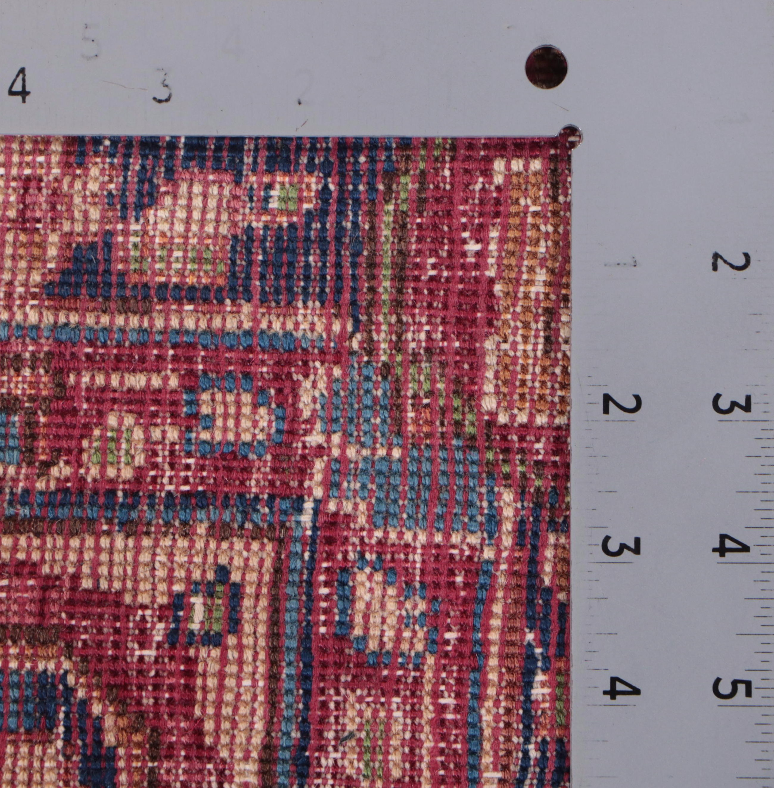 4'11 x 7'8 Hand-Knotted Persian Tabriz Style Area Rug