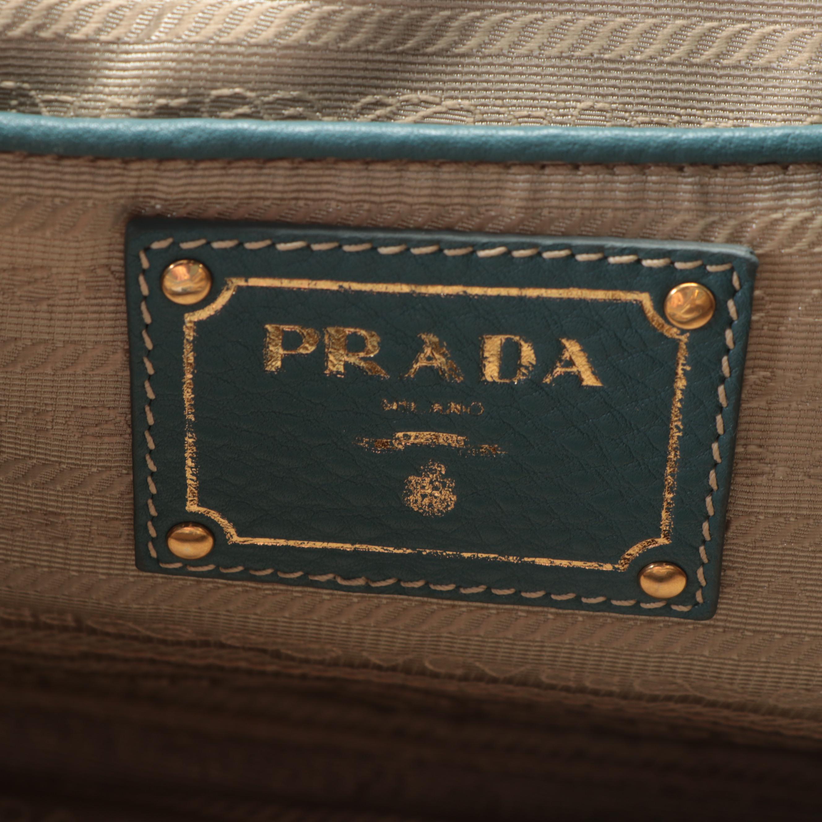 Prada Tote in Vitello Daino Leather