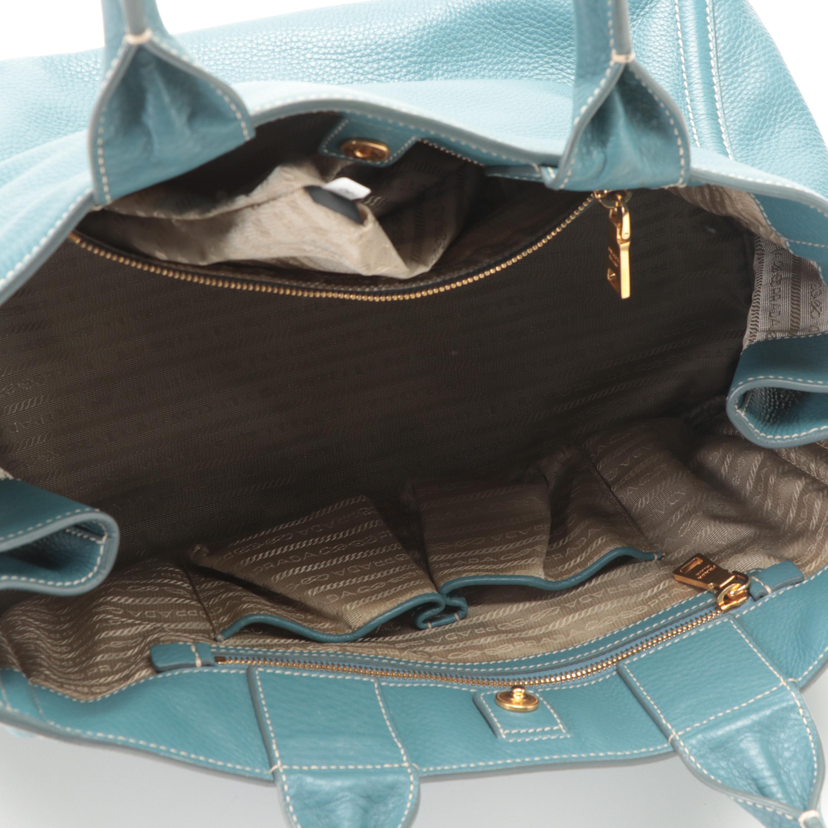 Prada Tote in Vitello Daino Leather