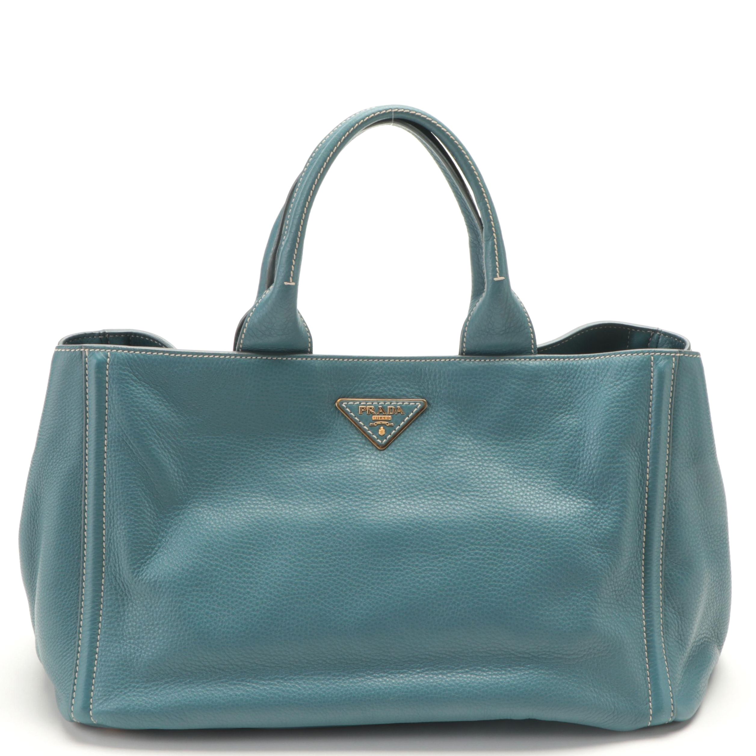 Prada Tote in Vitello Daino Leather
