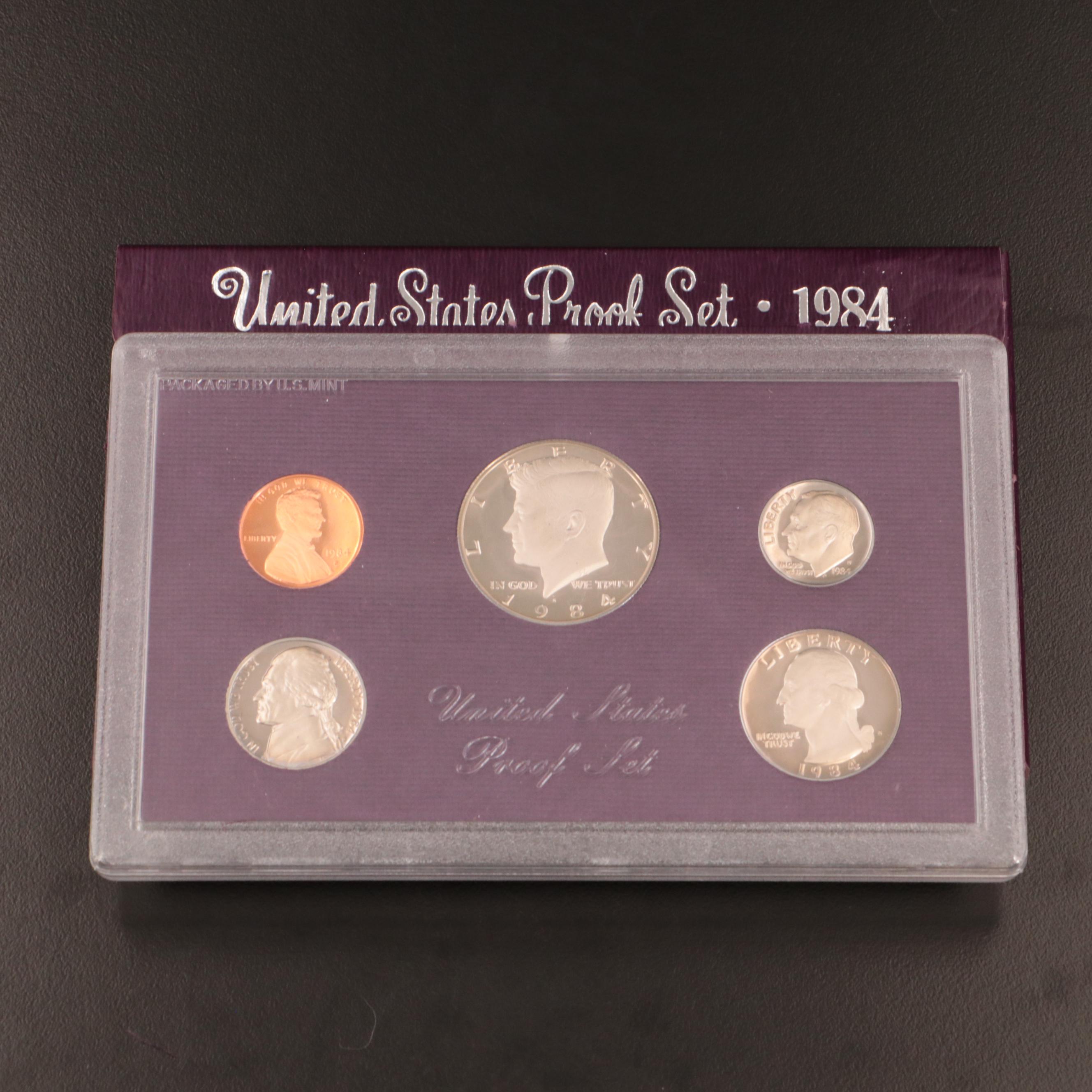 Nineteen U.S. Mint Proof Sets Includes Four 1980 Sets
