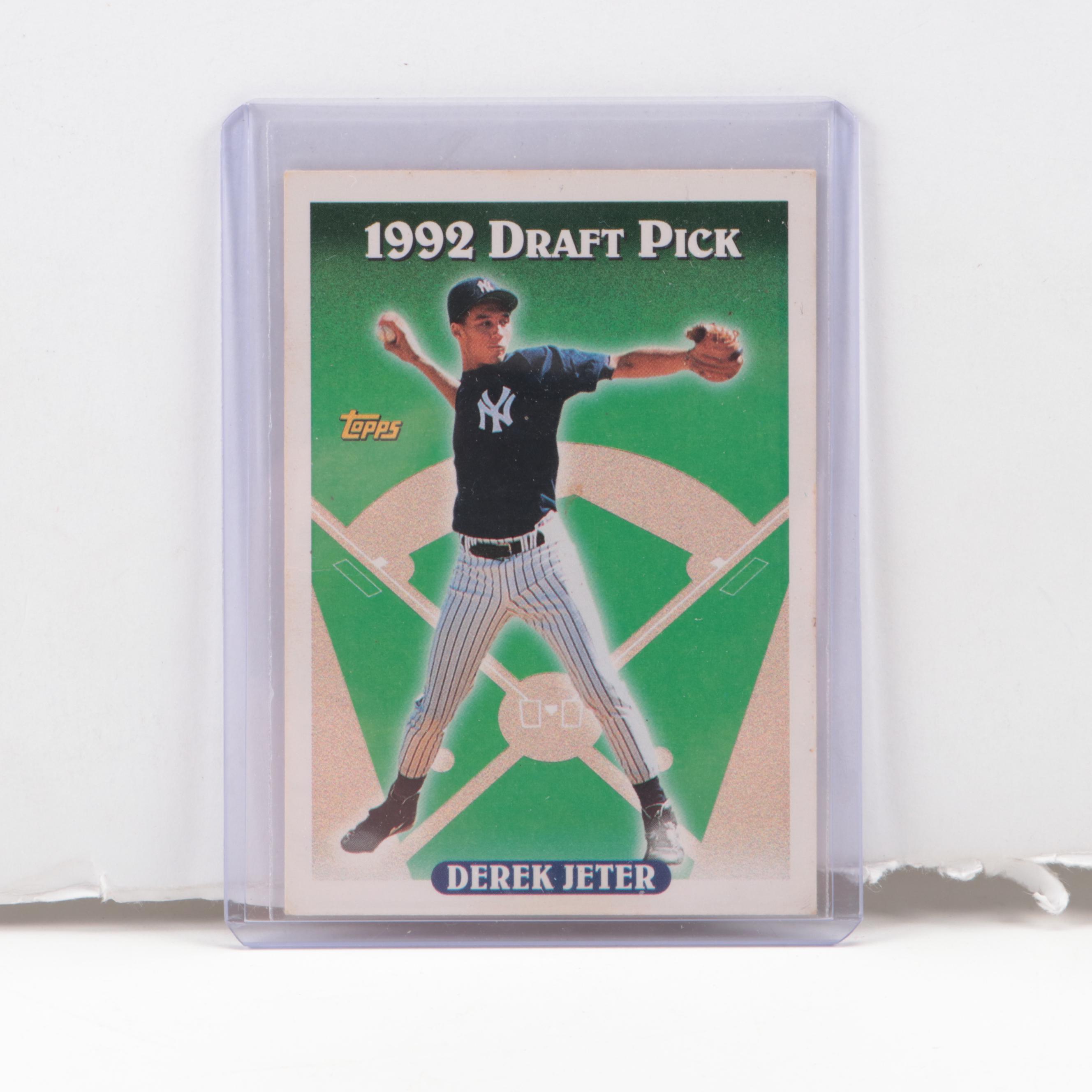Derek Jeter, Ken Griffey Jr., More Rookie, 2nd Year Baseball Cards, 1980s–2000s