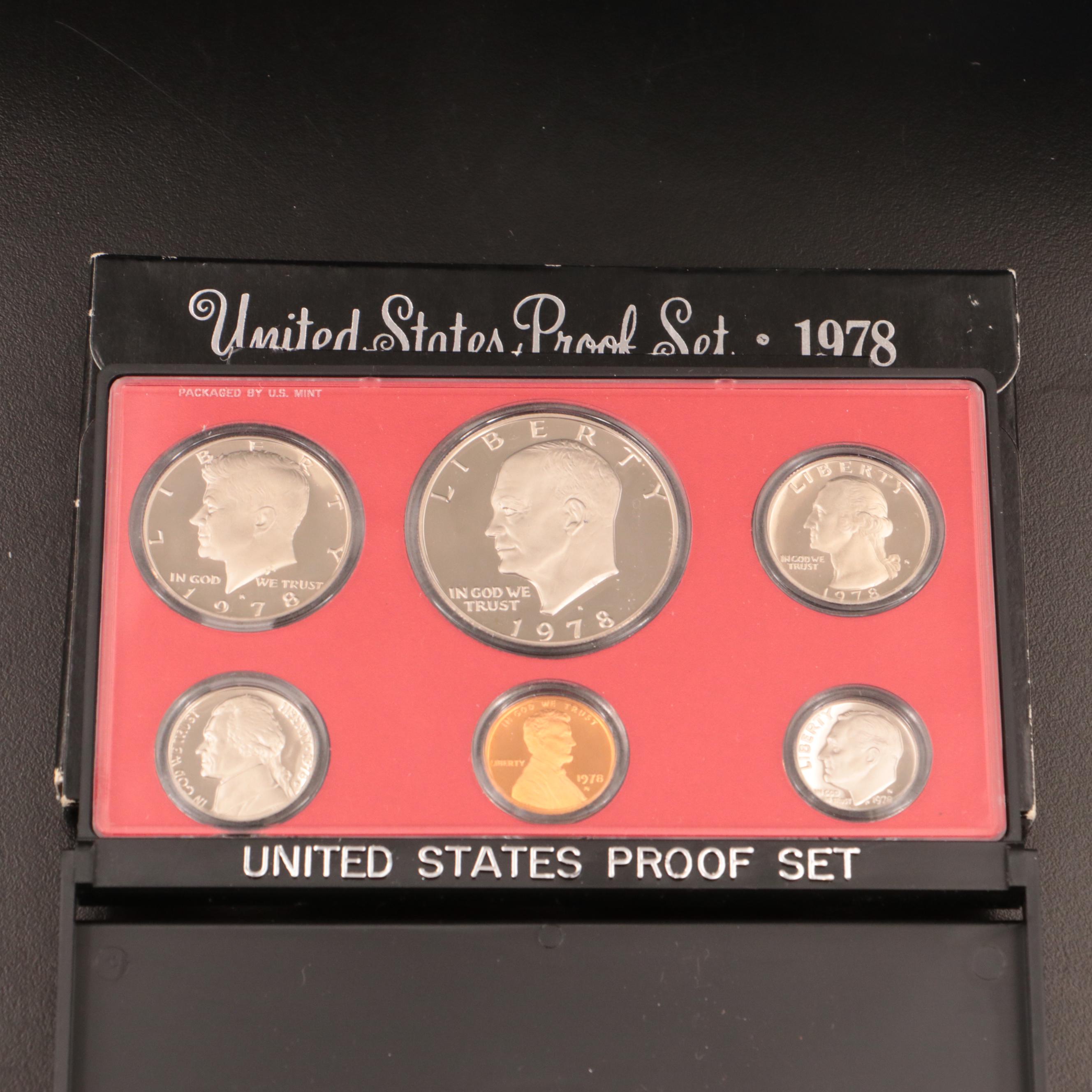 Thirty-Six U.S. Mint Proof Sets, 1968–2004
