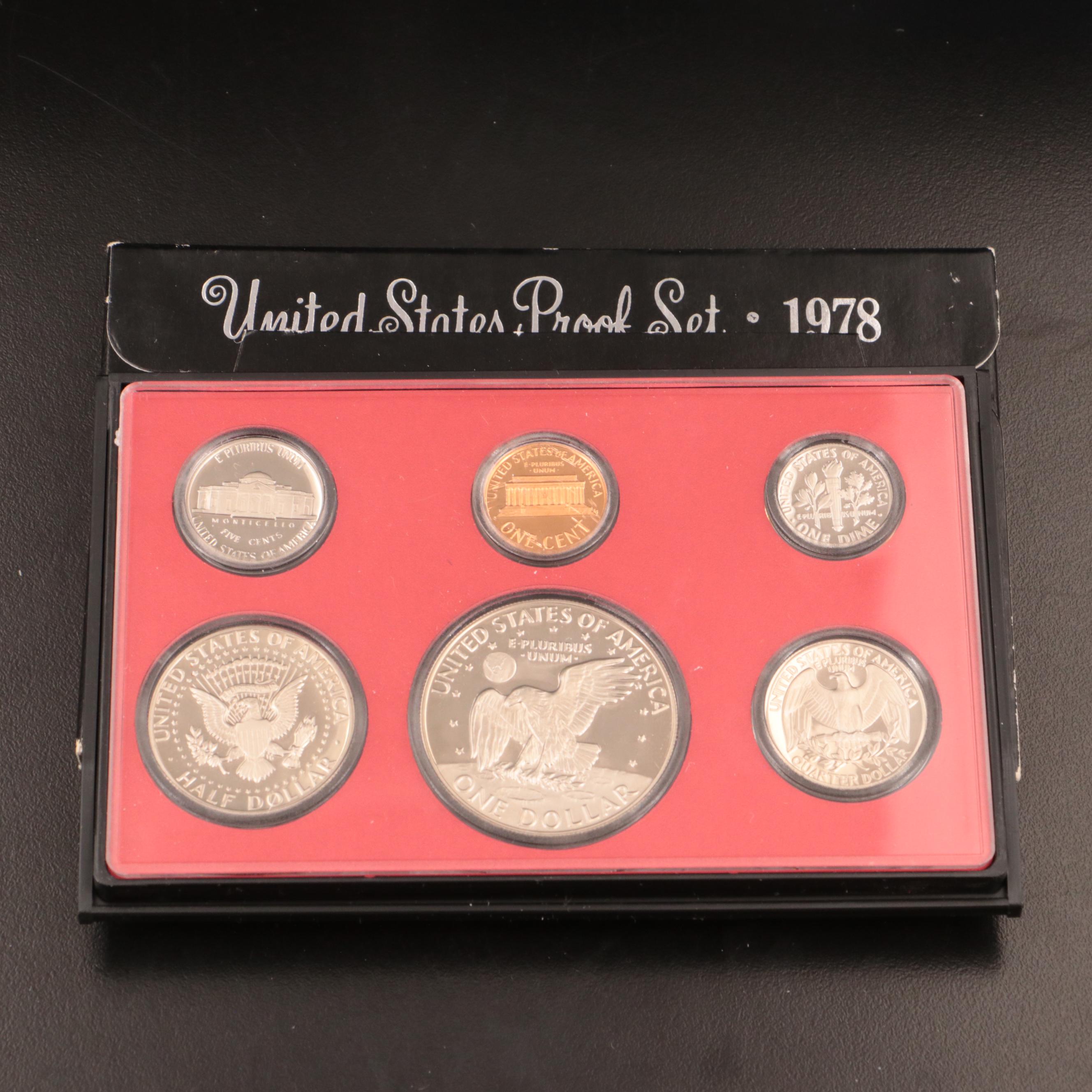 Thirty-Six U.S. Mint Proof Sets, 1968–2004
