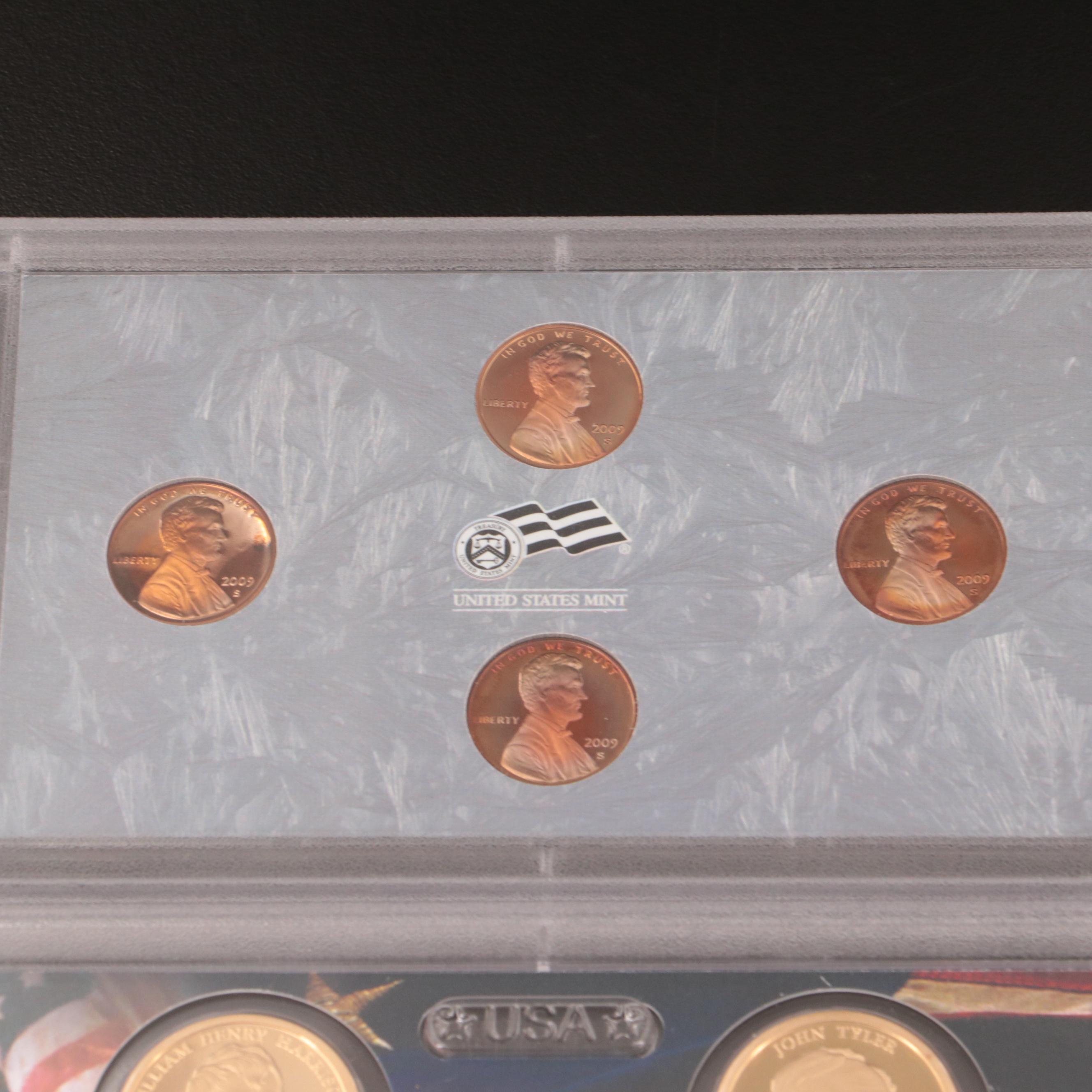 Five 2009 U.S. Mint Proof Sets