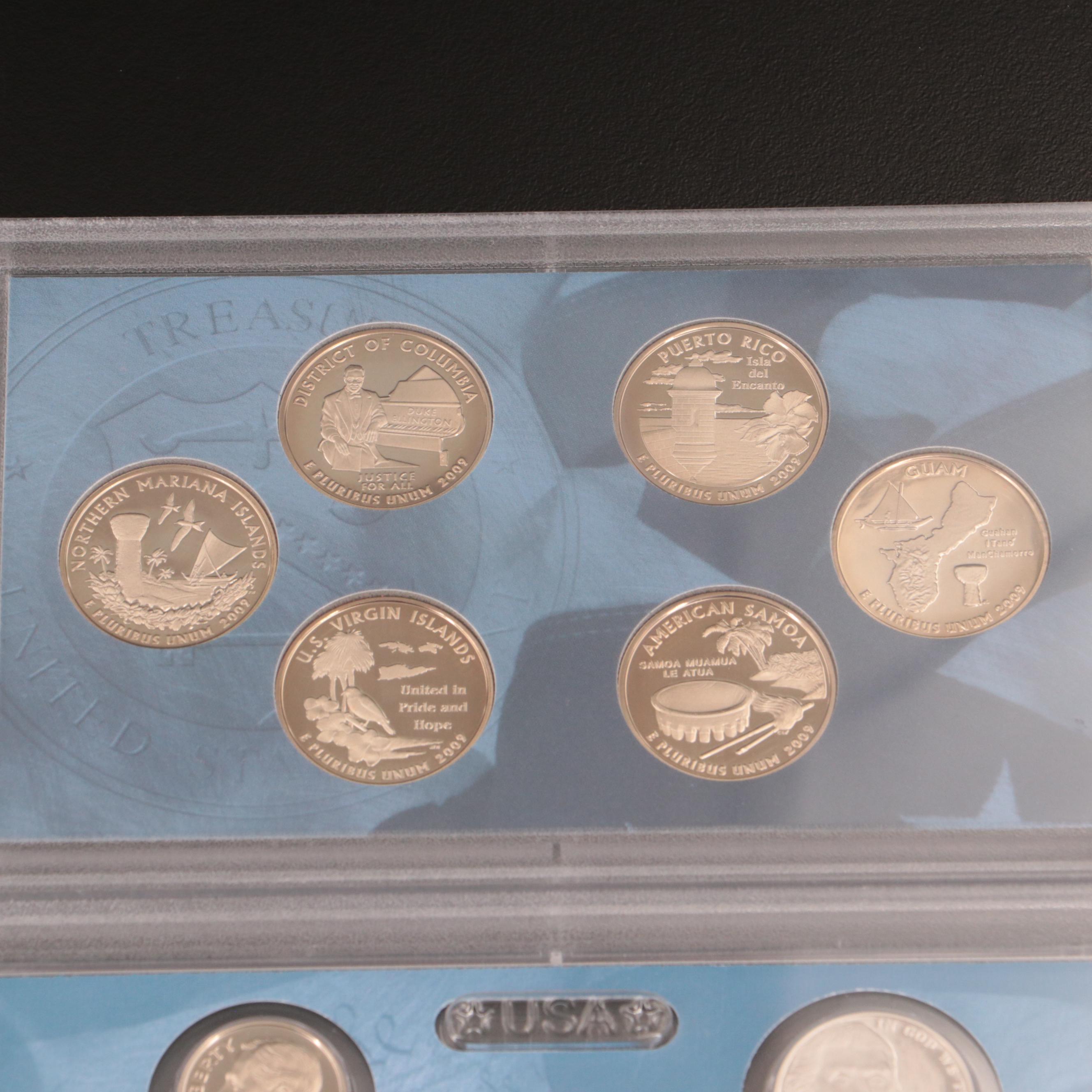 Five 2009 U.S. Mint Proof Sets