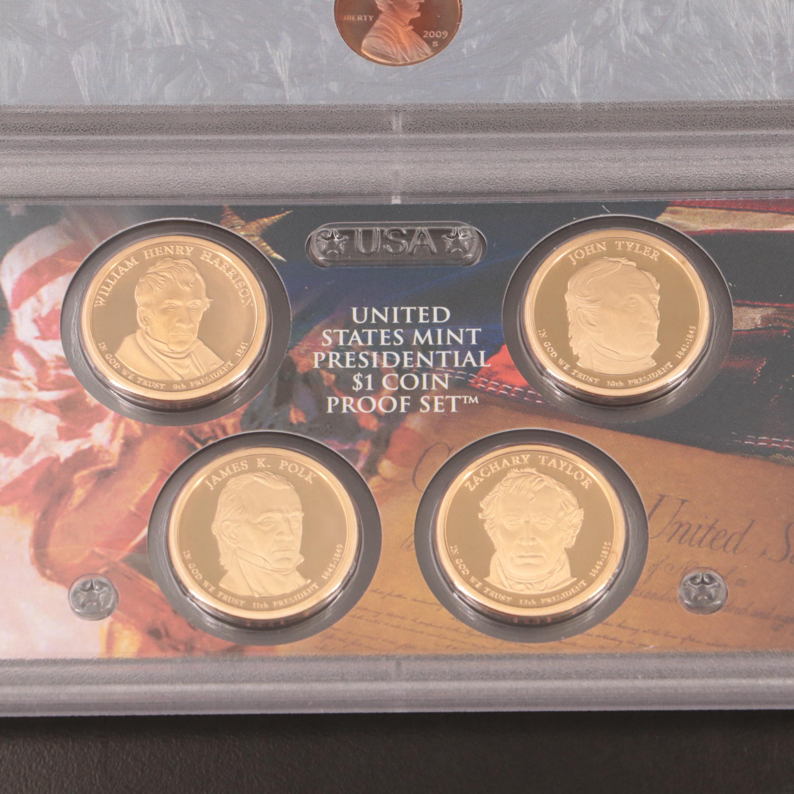 Five 2009 U.S. Mint Proof Sets